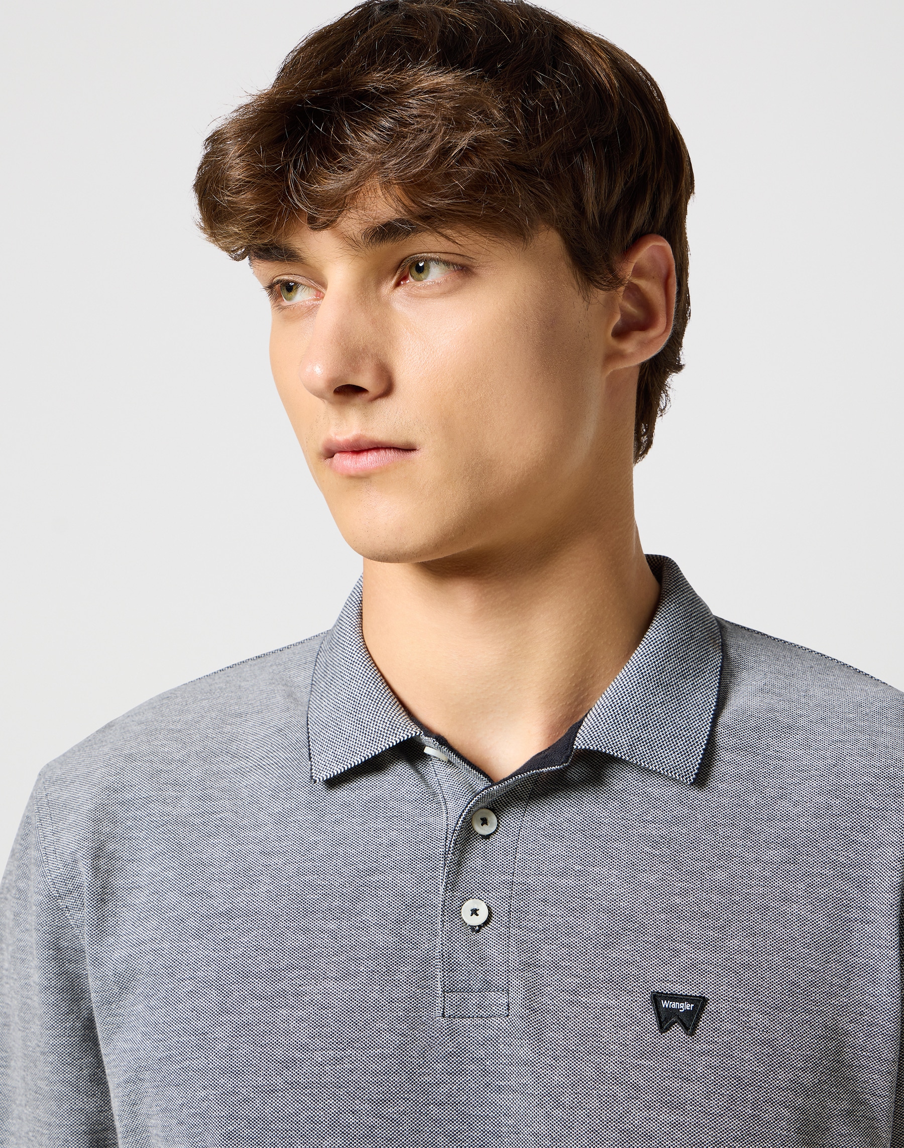 Wrangler Langarmshirt »LS REFINED POLO«