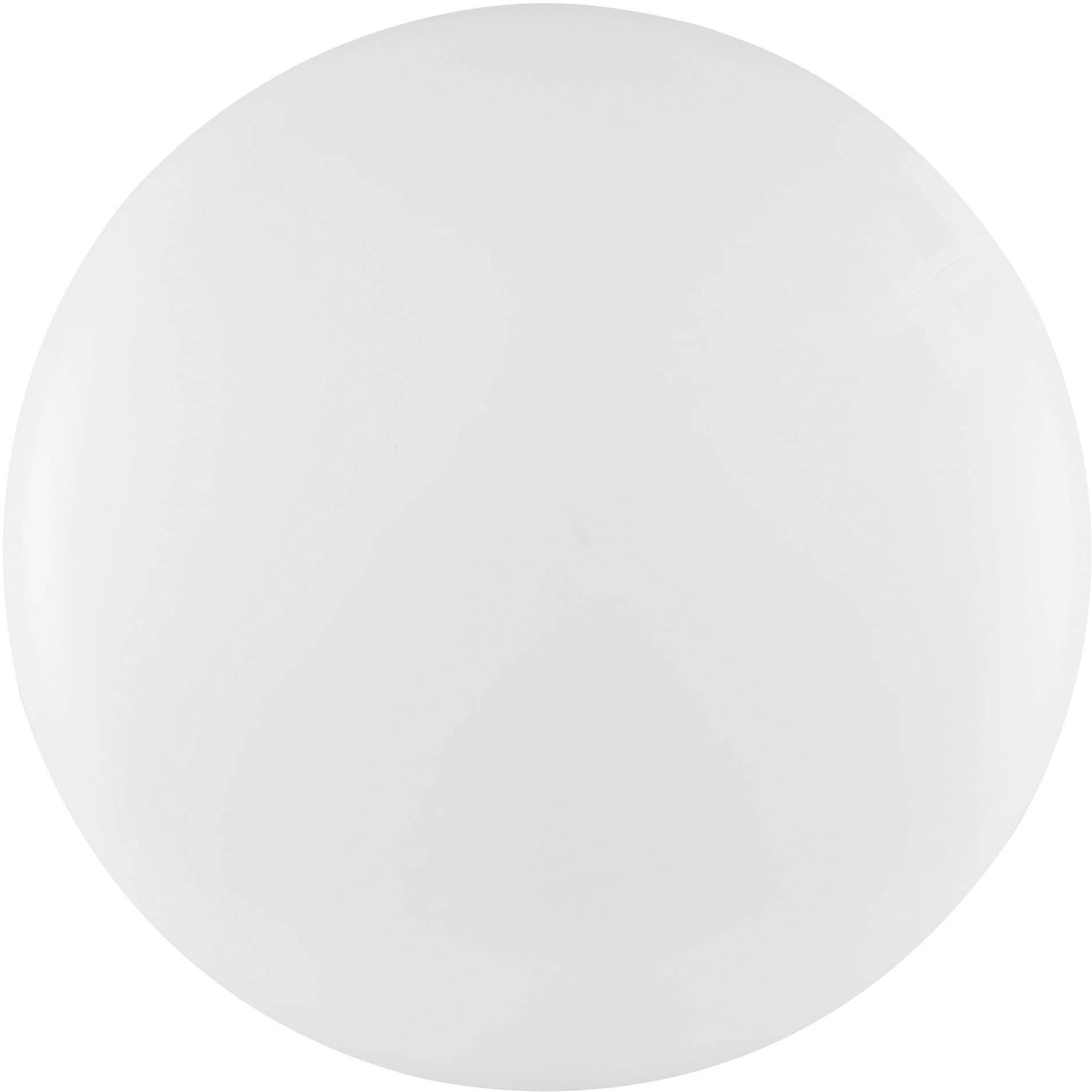 EGLO Deckenleuchte »Giron Deckenlampe, Stahl und Kunststoff, Wohnzimmerlampe, Flurlampe« LED-Modul 1 Stk. Kaltweiß | Neutralweiß | Warmweiß Wand-/Deckenleuchte - H8,5 x Ø76 cm - weiß - 54,5W inkl.