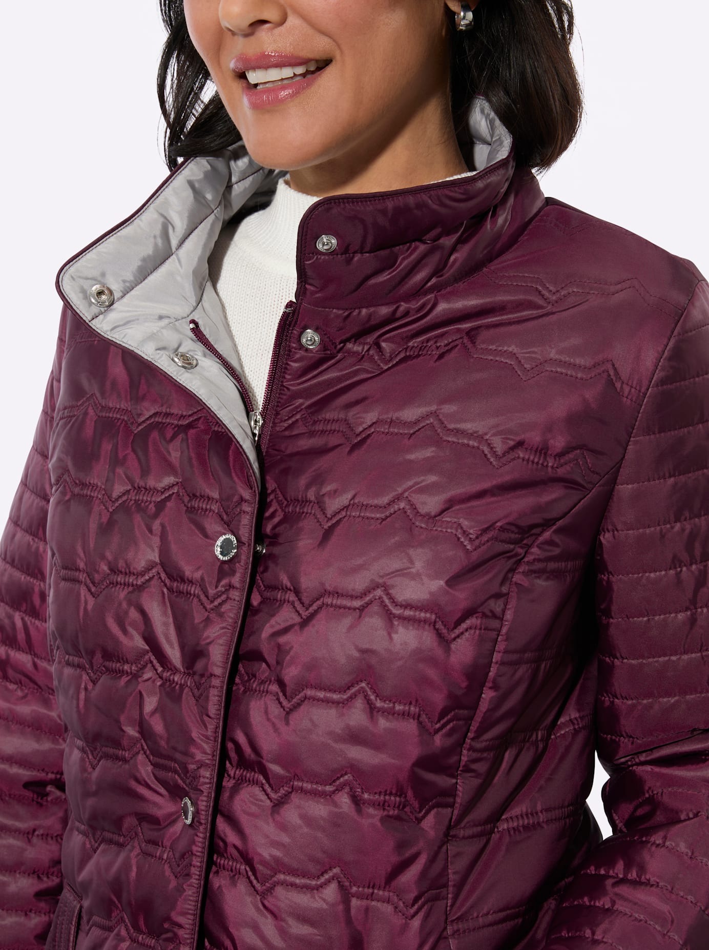 Casual Looks Steppjacke ohne Kapuze
