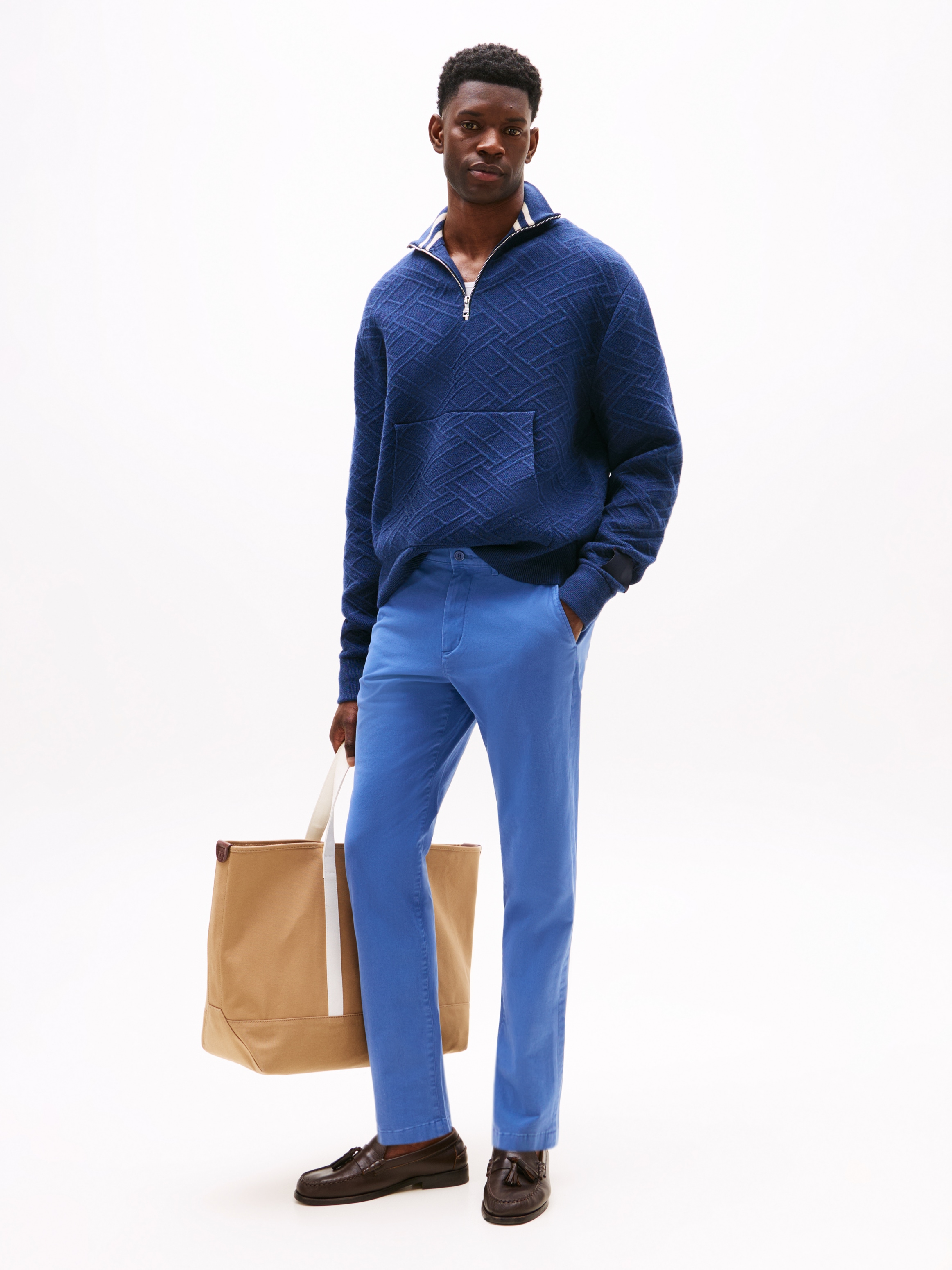Tommy Hilfiger Chinohose »CORE HARLEM ESSENTIAL TWILL«, relaxed, basic, schlichtes Design