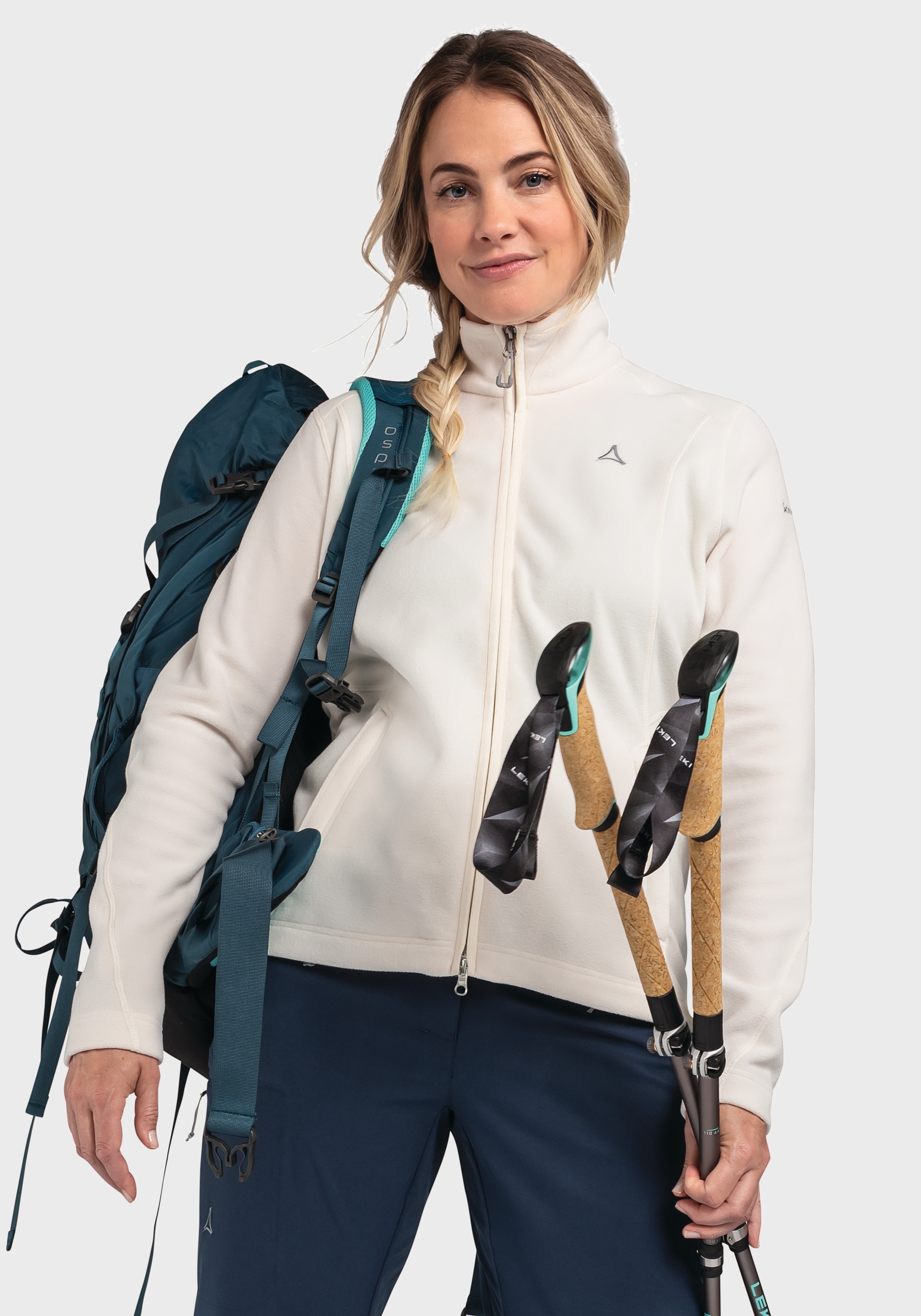 Schöffel Fleecejacke »Fleece Jacket Leona3«, ohne Kapuze