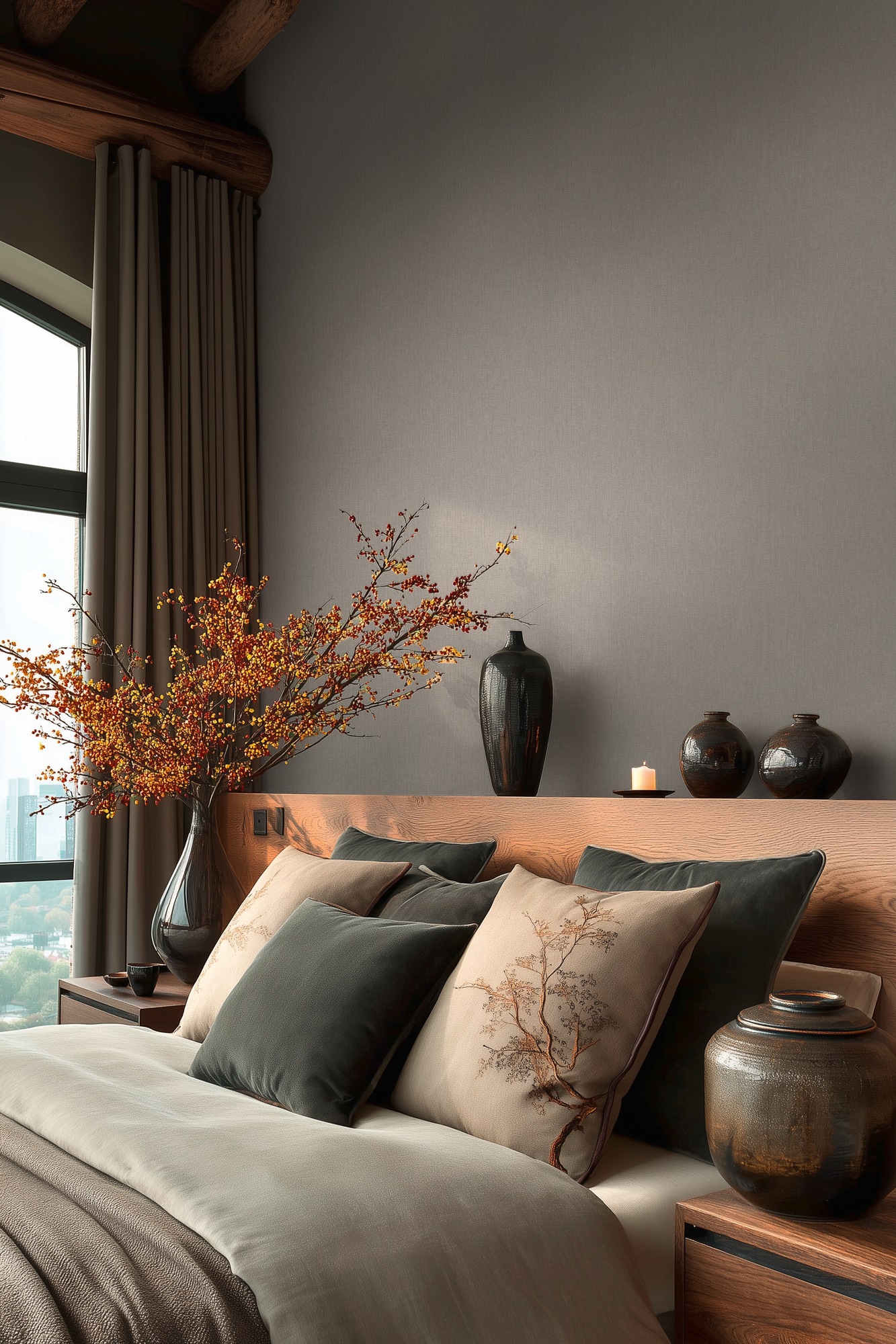 living walls Vliestapete »Vibes & Styles Pure Linen Vliestapete« uni leicht strukturiert Dezente Struktur mit feiner Textiloptik und zeitlos eleganter Wirkung