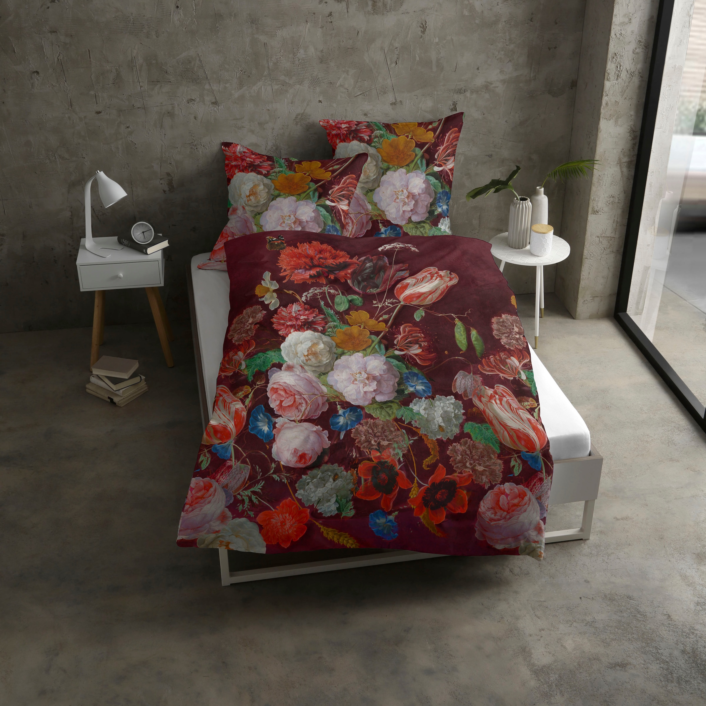 CASATEX Bettwäsche »Lule«, romantisches, modernes Blumendessin
