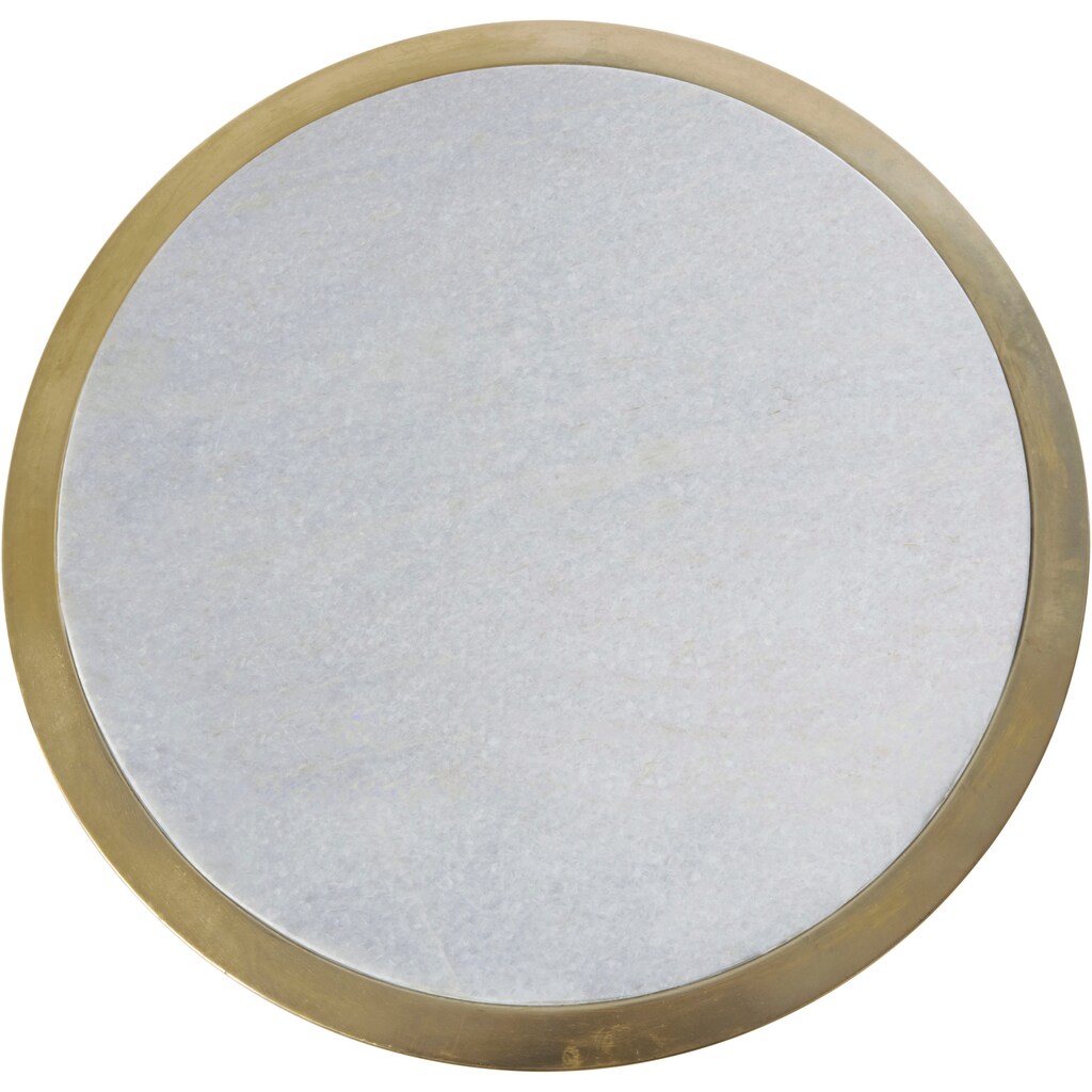 Leonique Beistelltisch, mit Marmor-Platte