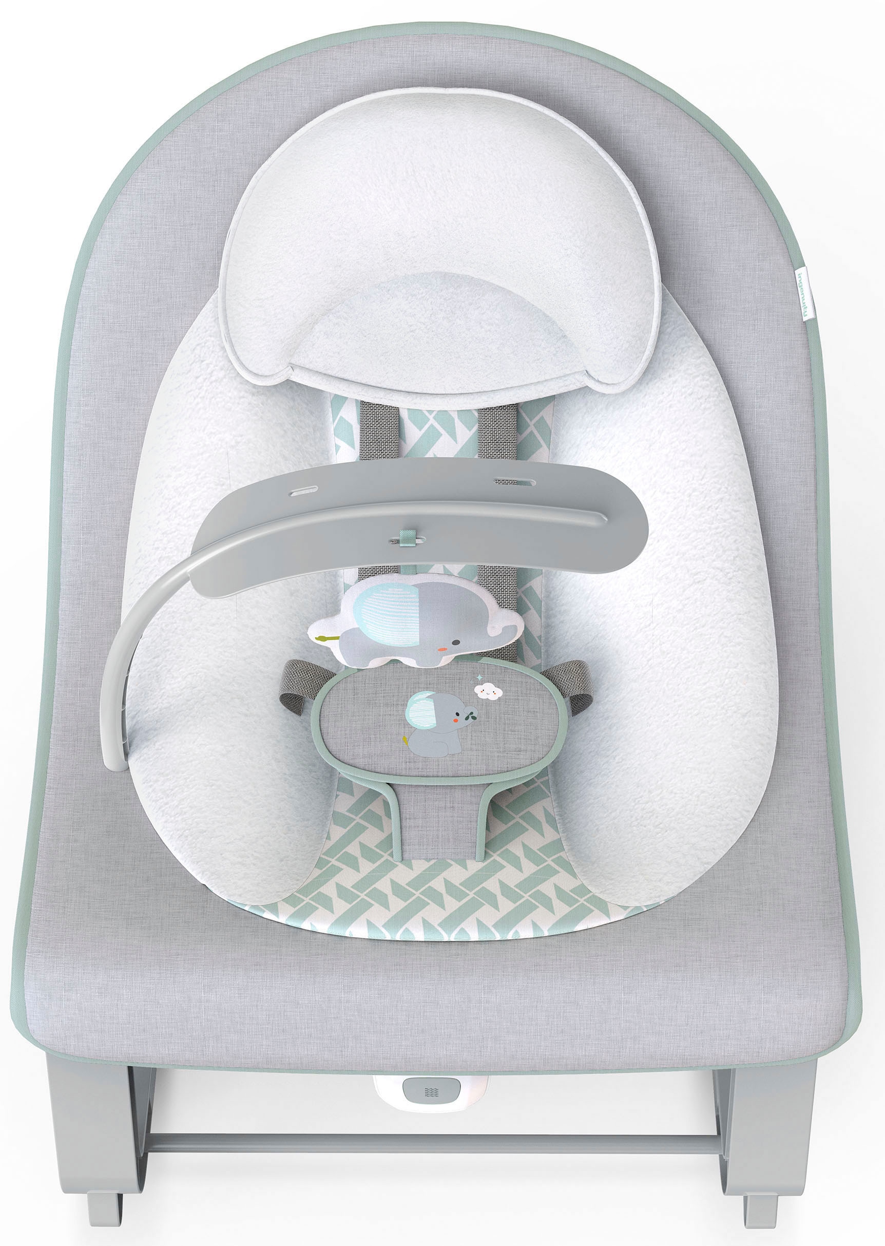 ingenuity Babywippe »Keep Cozy, Weaver«, bis 18 kg, mit abnehmbarem Hängespielzeug