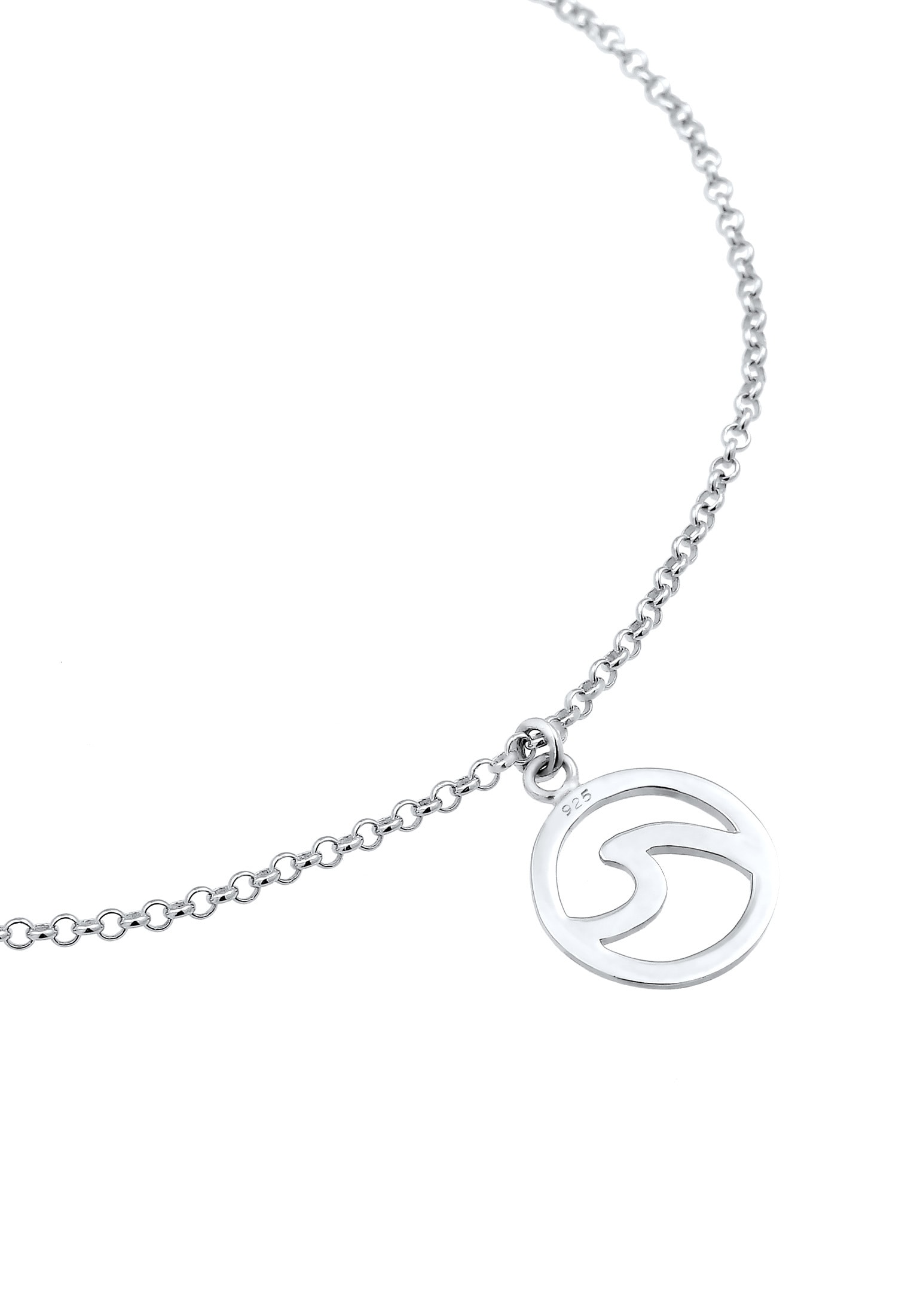 Elli Fußkette »Fußschmuck Wellen Maritim 925 Sterling Silber«