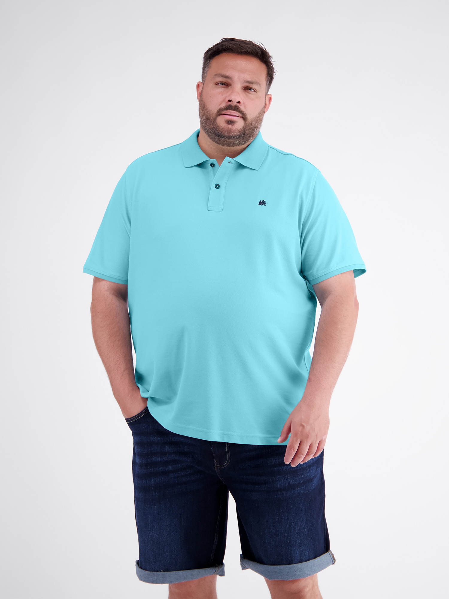 LERROS Poloshirt »Poloshirt in Cool-&-Dry-Piquéqualität, große Größen«
