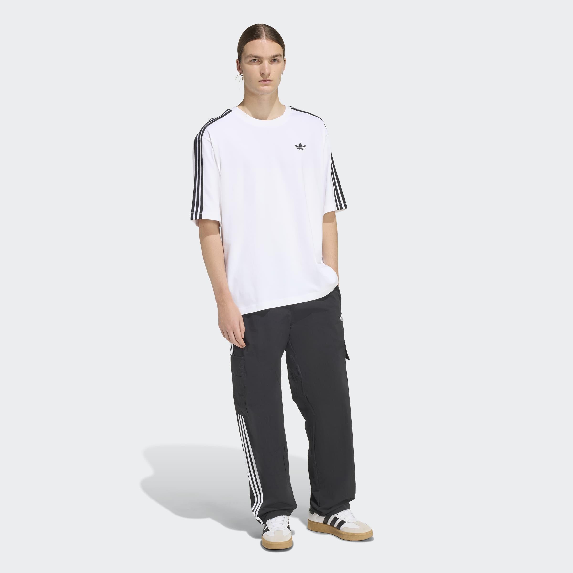 adidas Originals T-Shirt »ADICOLOR 3-STREIFEN OVERSIZE«