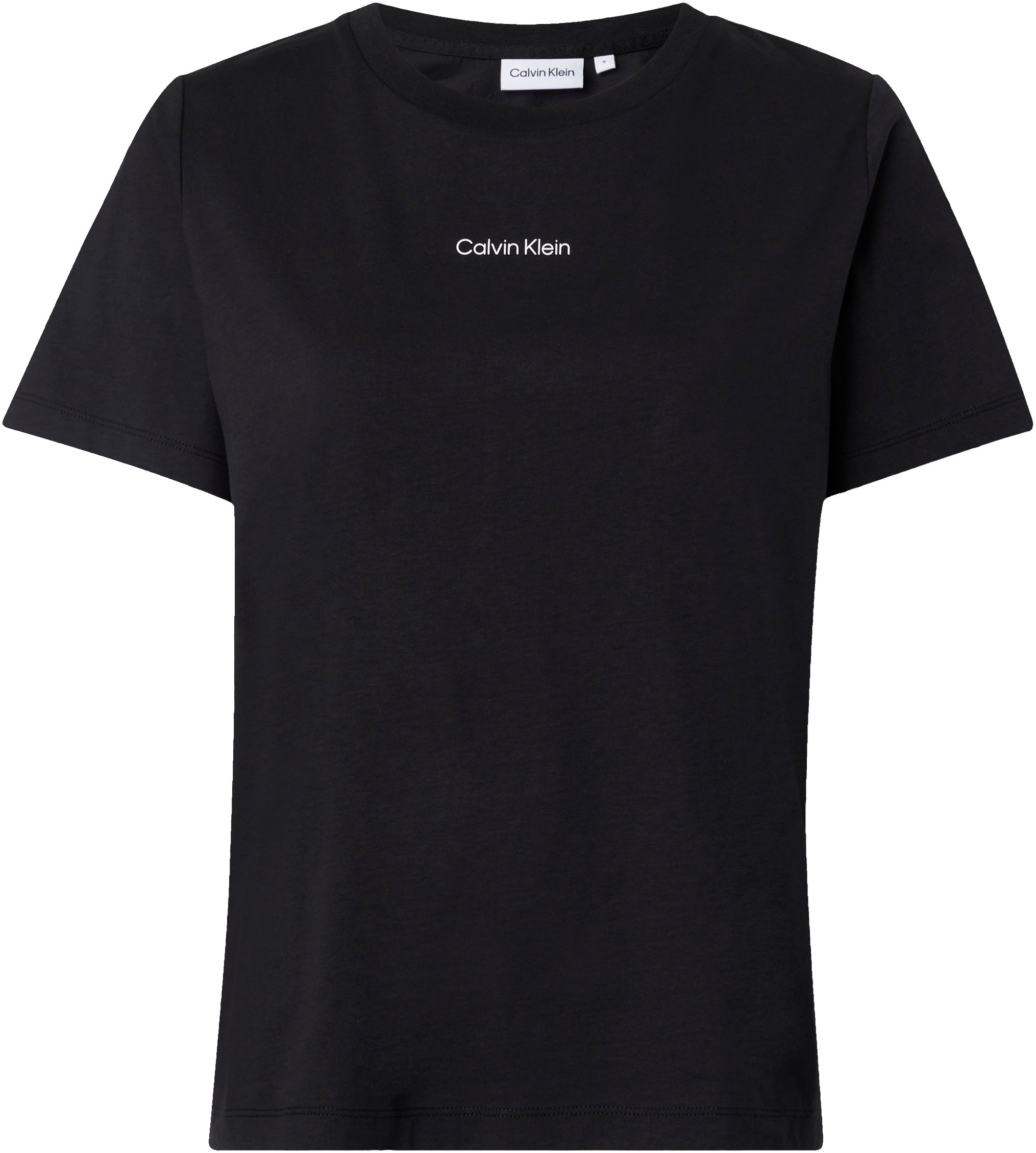 Calvin »MICRO T-SHIRT«, Klein bei bestellen reiner LOGO OTTO T-Shirt Baumwolle aus