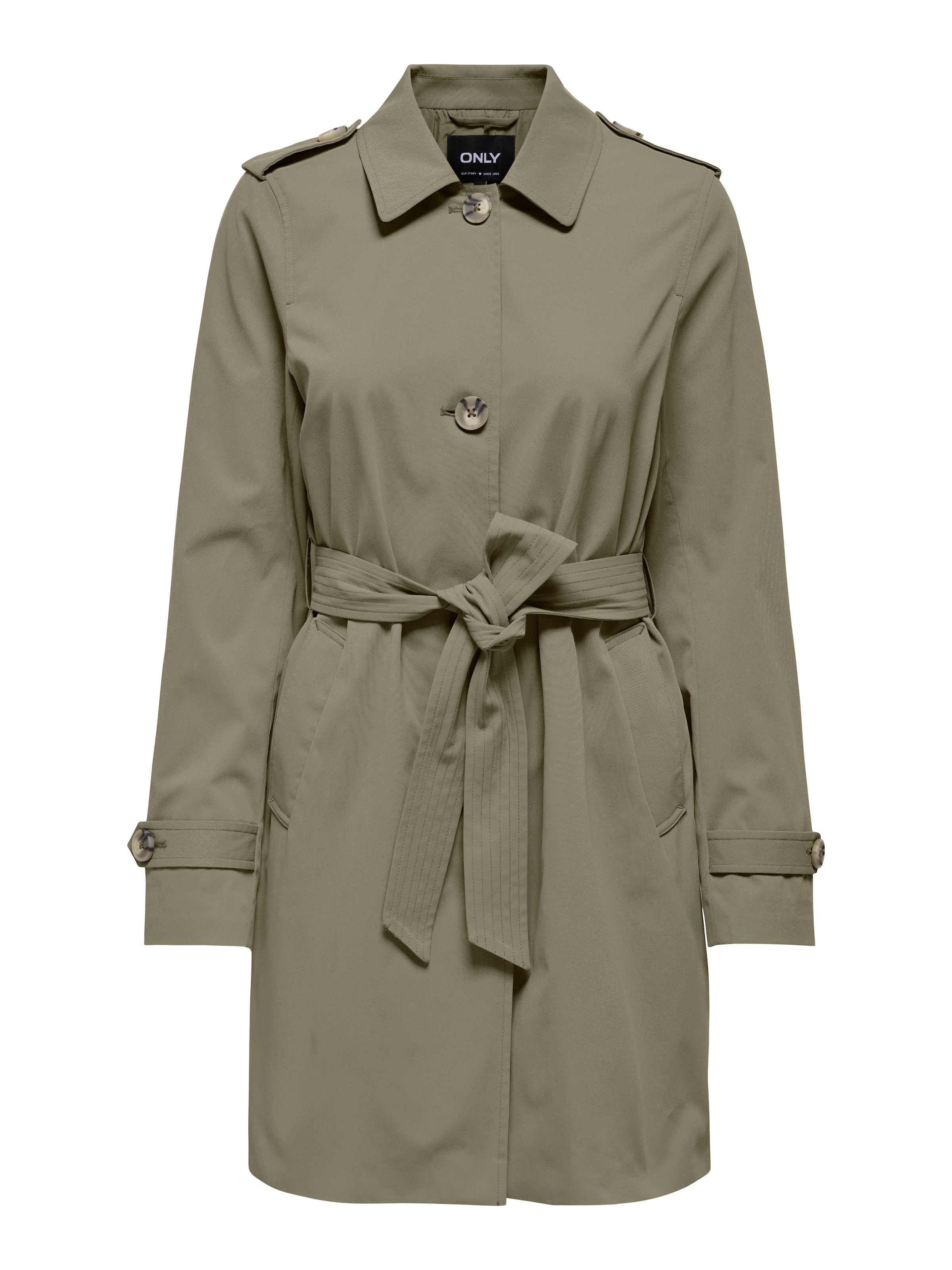 ONLY Trenchcoat »ONLDISA LIFE SB TRENCHCOAT CC OTW« klassischer Schnitt