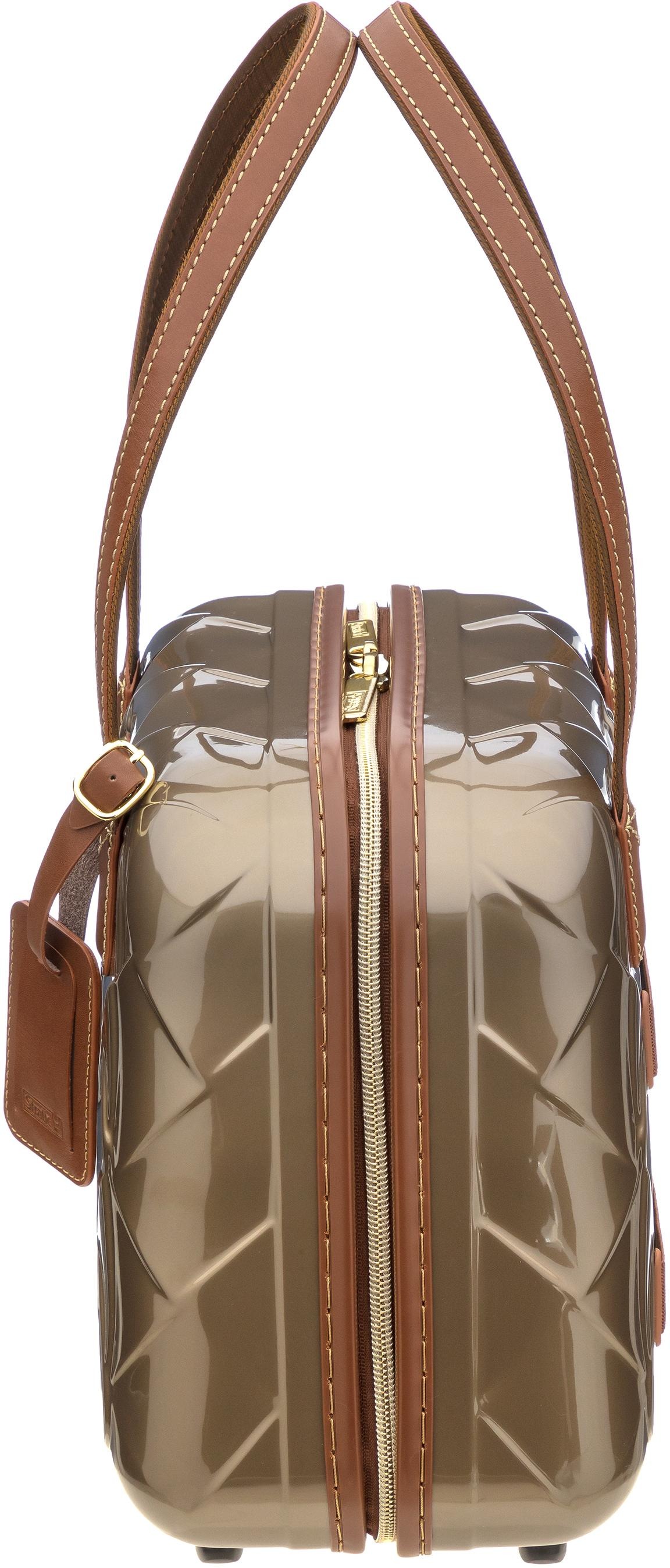 Stratic Beautycase »Beautycase Leather & More« Handtasche Damen Tasche Damen Henkeltasche