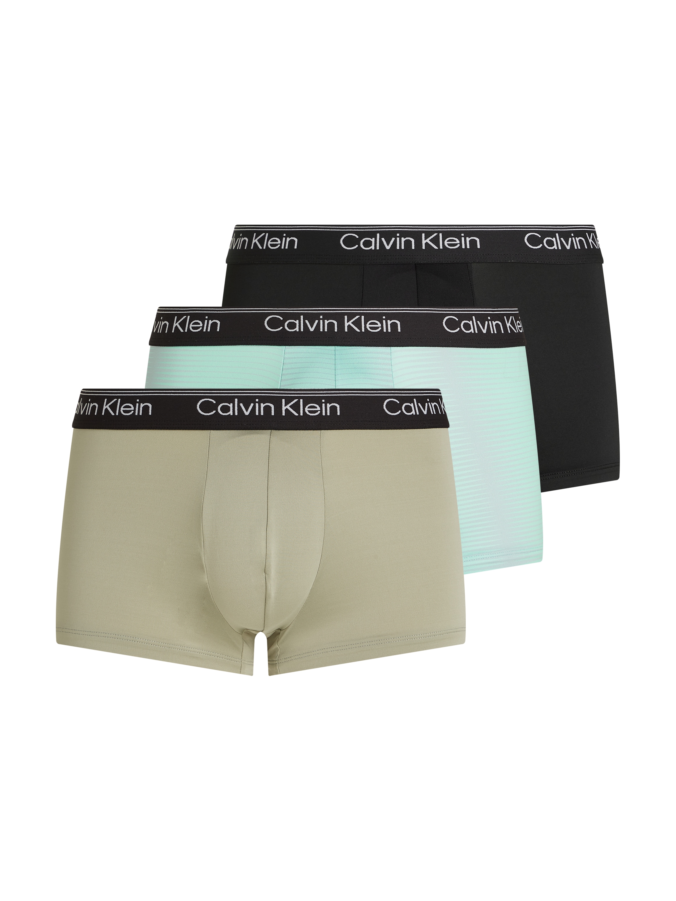 Calvin Klein Underwear Trunk »LOW RISE TRUNK 3PK« Packung, 3er, 3 Stk. tlg., mit Logo-Stretchbund, Größe XL (54)