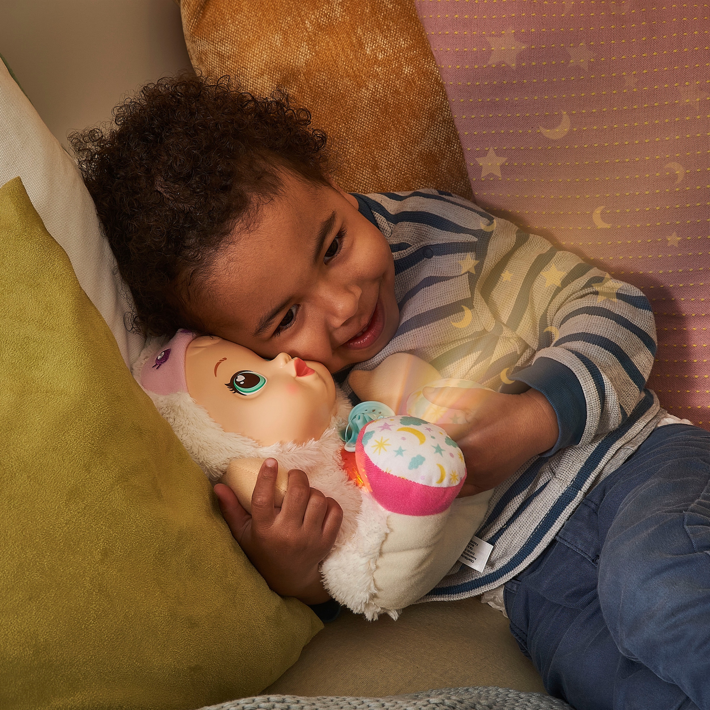 Vtech® Babypuppe »Little Love Puppe Sofia im Sternenlicht-Strampler«, Einschlafhilfe und Sternenlichtprojektor