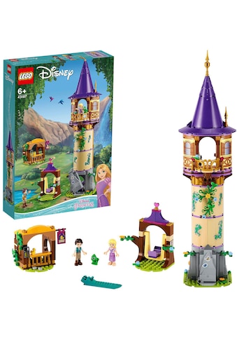 LEGO® Konstruktionsspielsteine »Rapunzels Turm (43187), LEGO® Disney Princess™«, (369... kaufen
