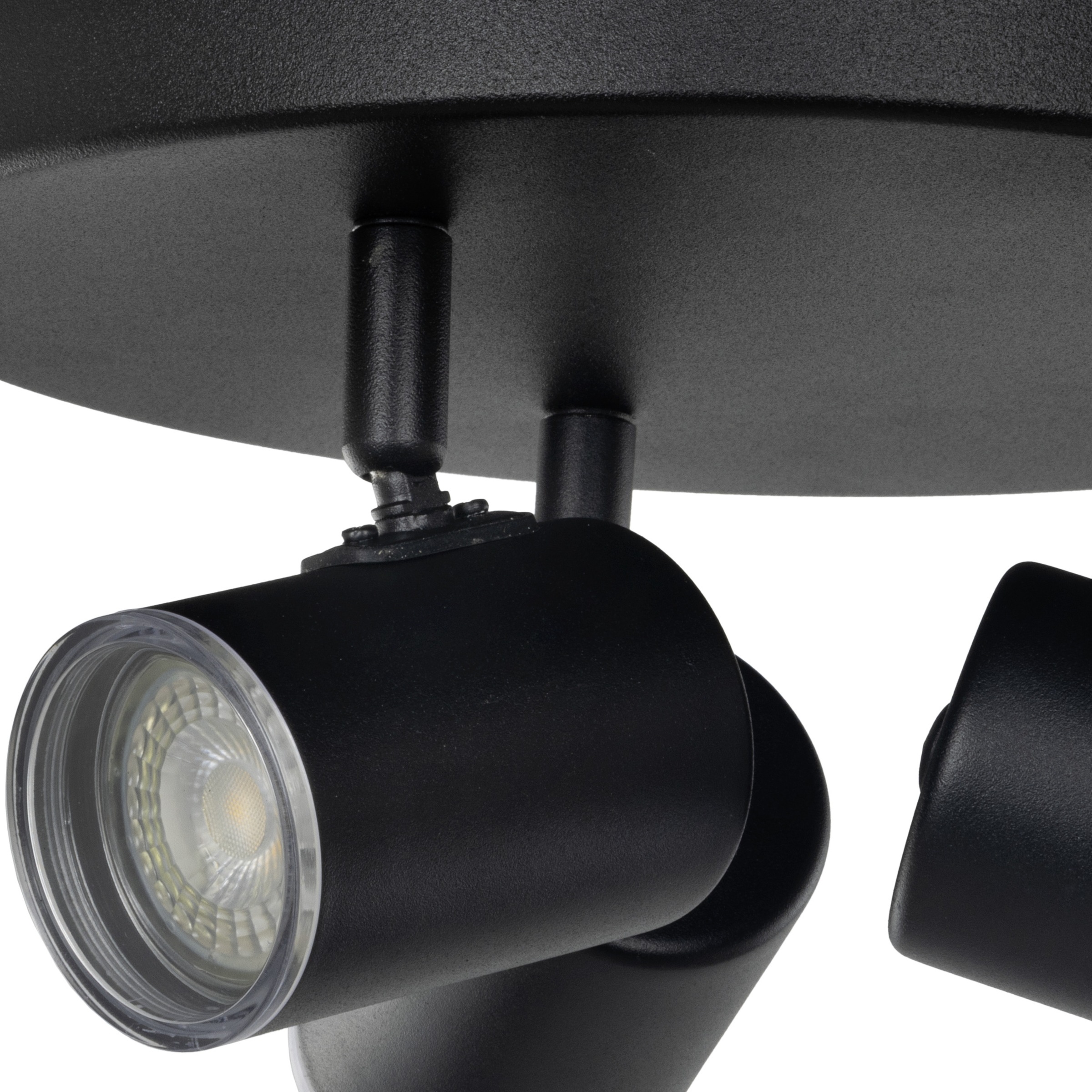 EGLO Deckenspot »CONSUMA 1 Spotlampe - Stahl - GU10 - 3X5W - IP44« GU10 1 Stk. Wandleuchte, Wandspot, schwenkbar, Strahler, H13 x Ø25 cm