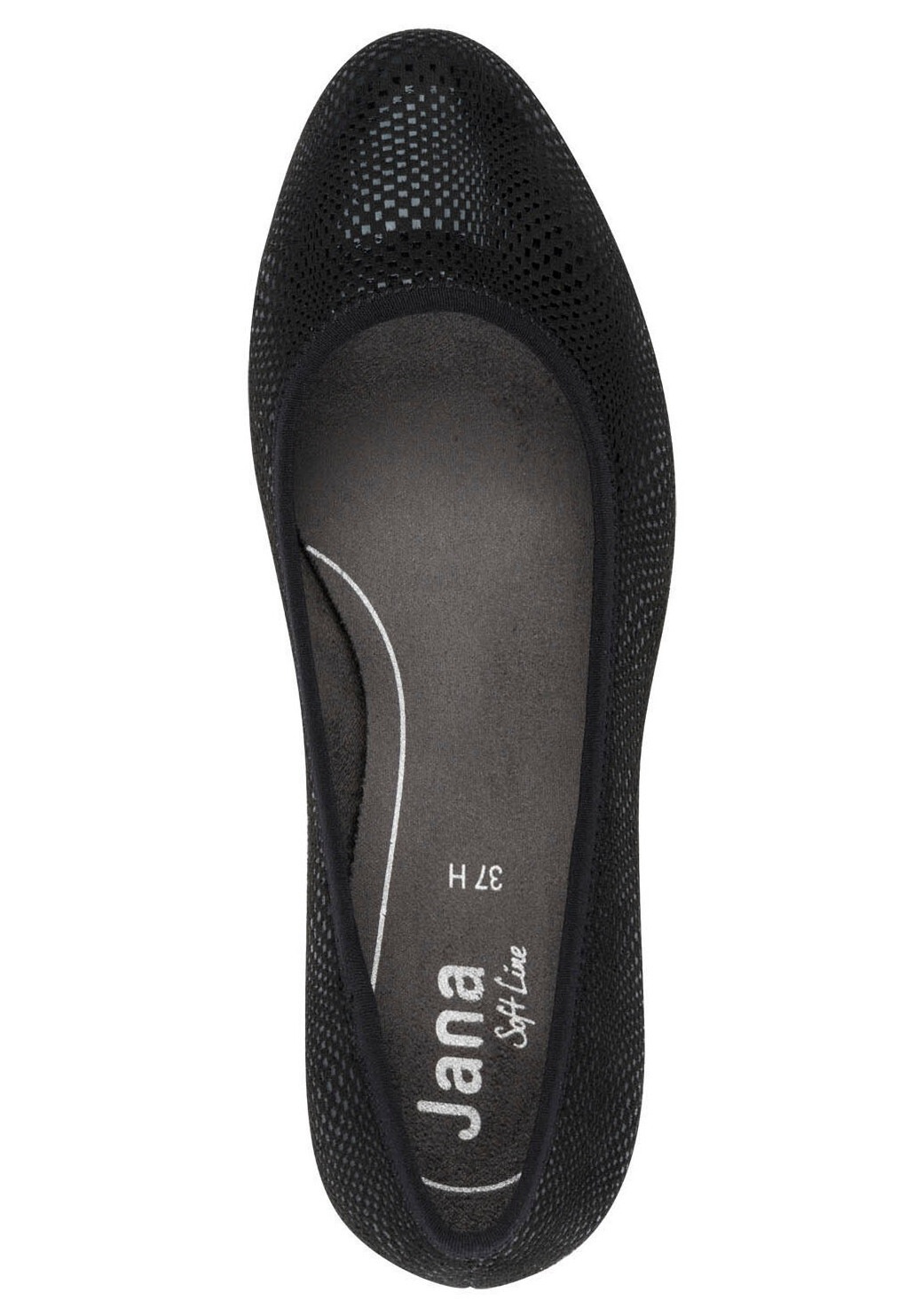 Jana Pumps »Pumps Pumps mit Reptil-Prägung«