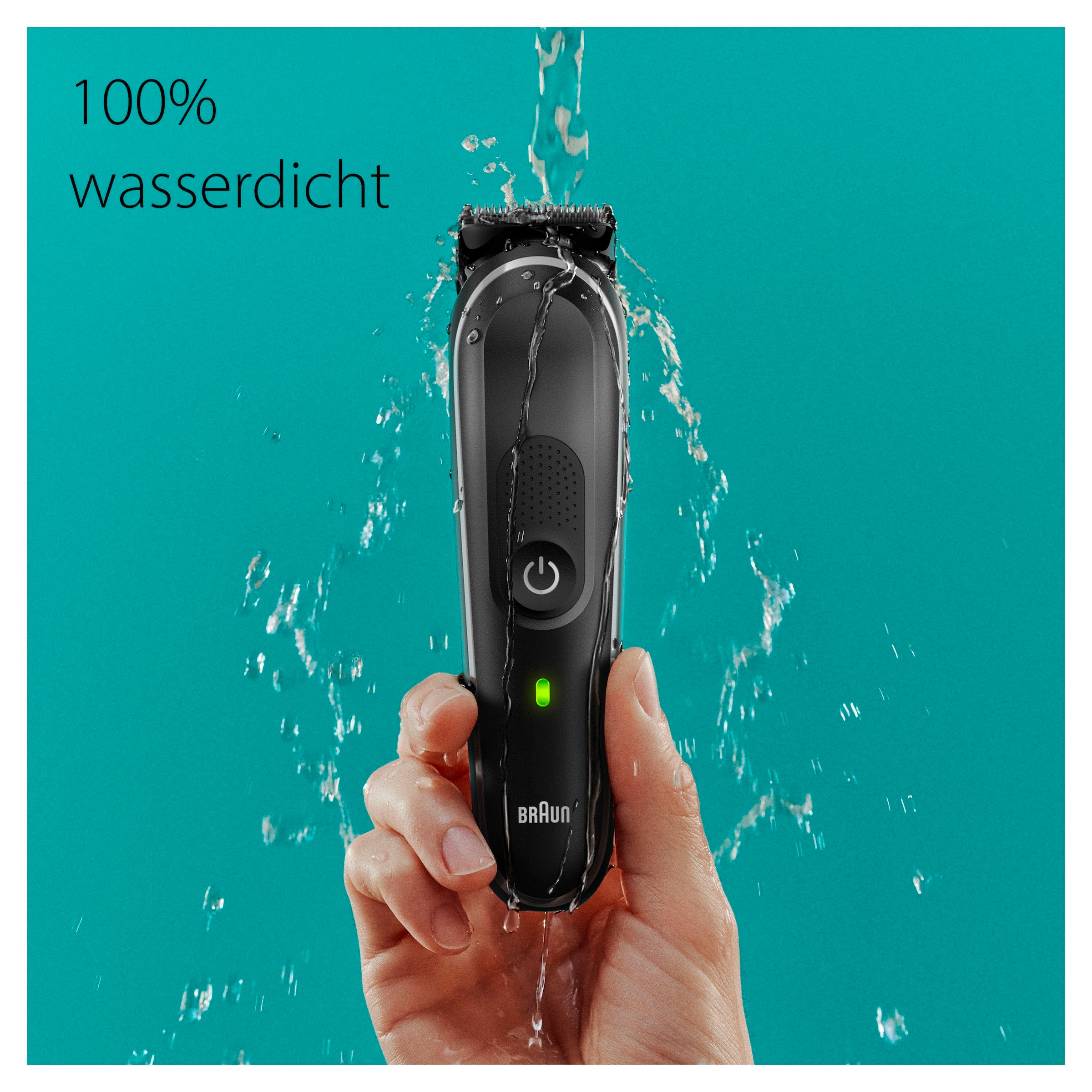 Braun Haarschneider »All-In-One Styling Set MGK5410«, Wasserdicht, 100 Min. kabellose Laufzeit