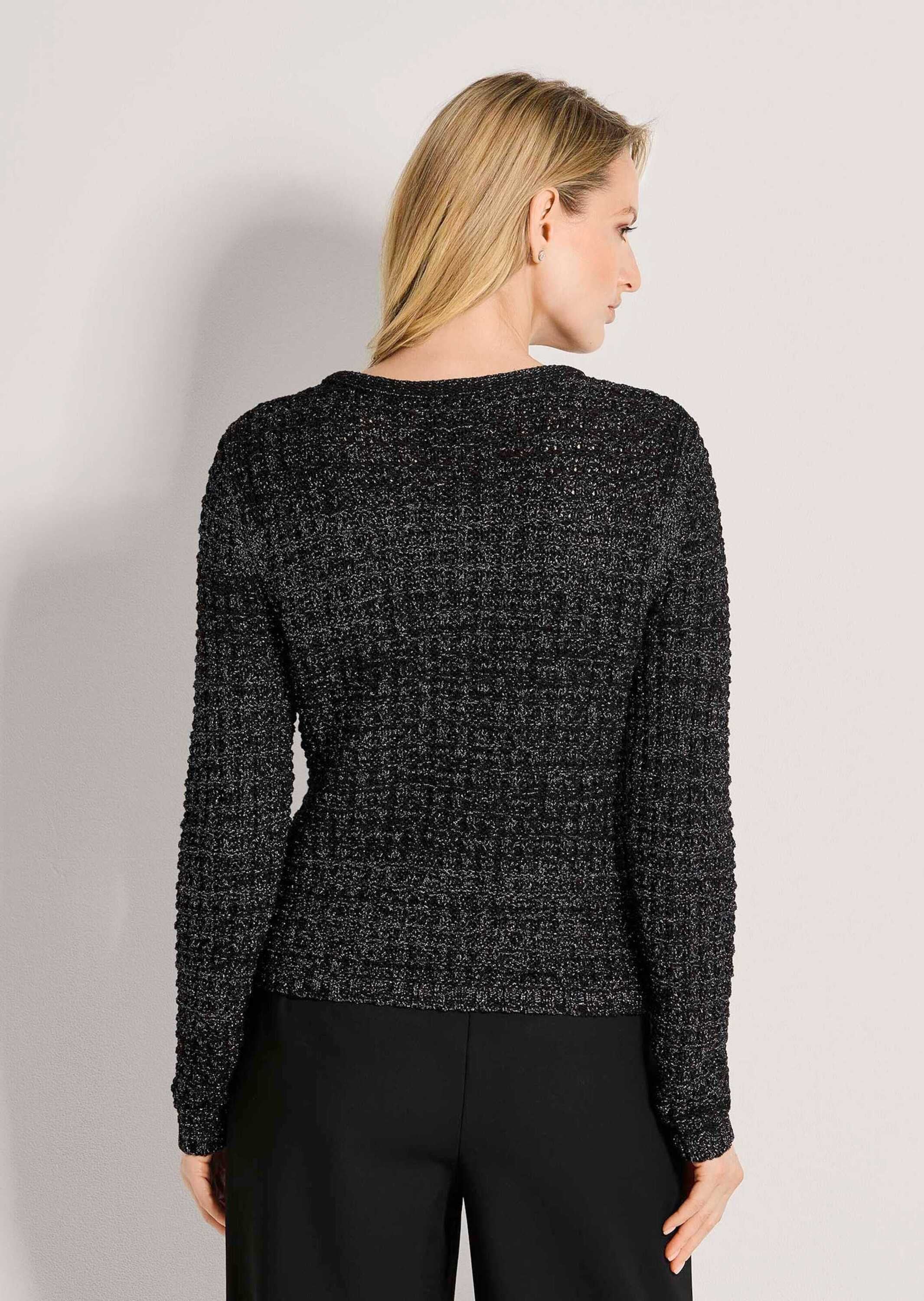 MADELEINE Strickjacke »Strickjacke Grobstrick-Cardigan mit Glanzgarn«
