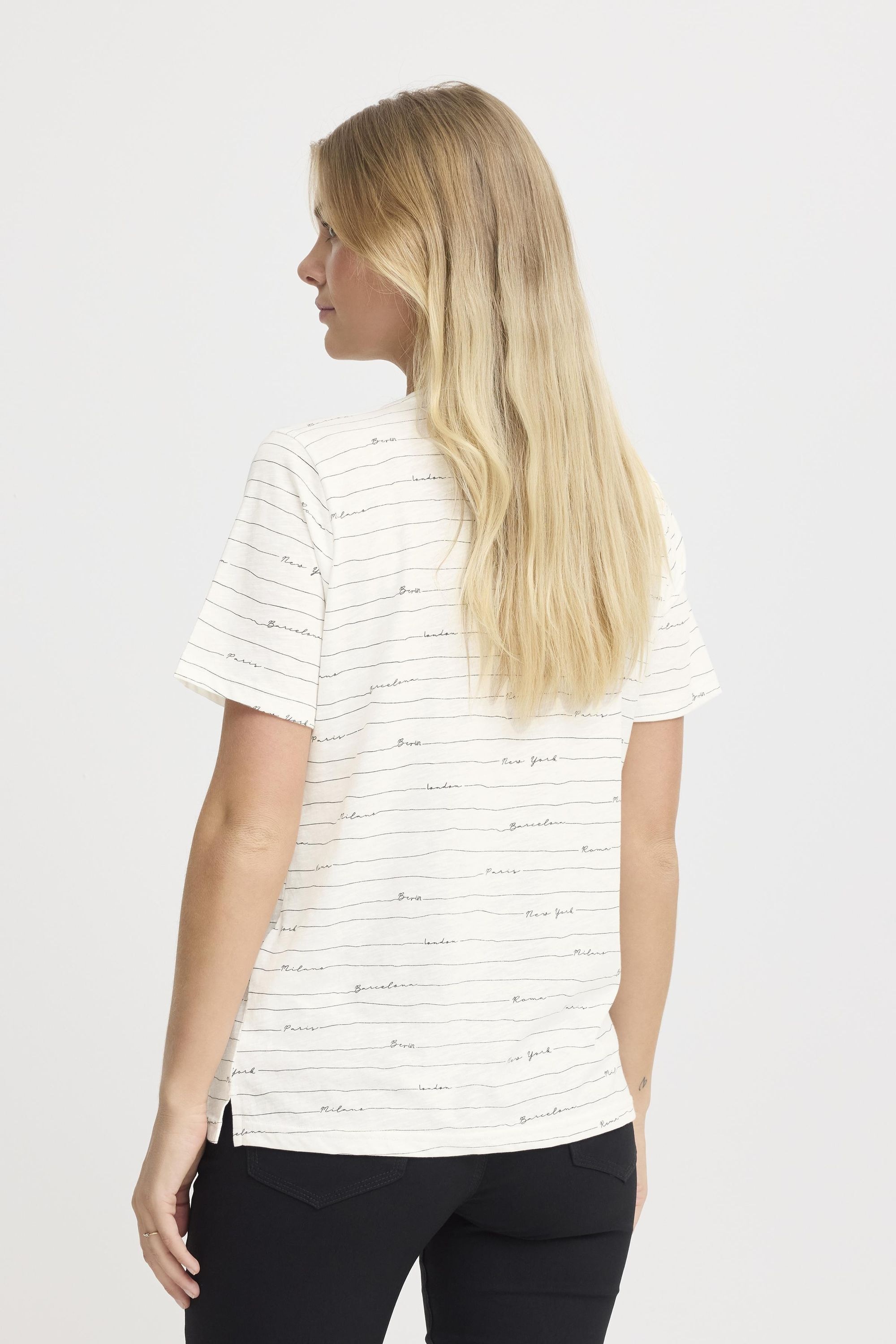 fransa Rundhalsshirt »Rundhalsshirt FRHAZEL«