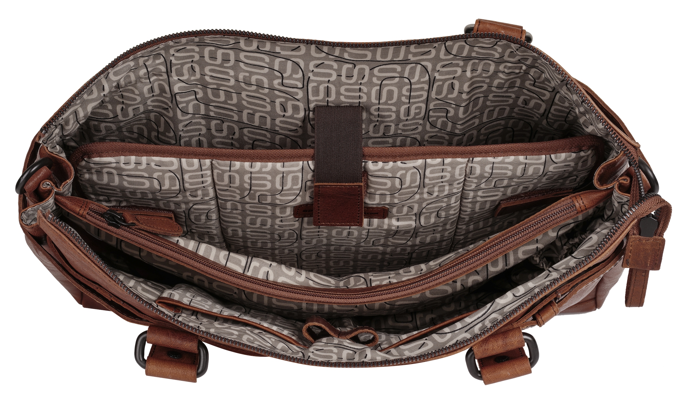 Spikes & Sparrow Shopper, echt Leder