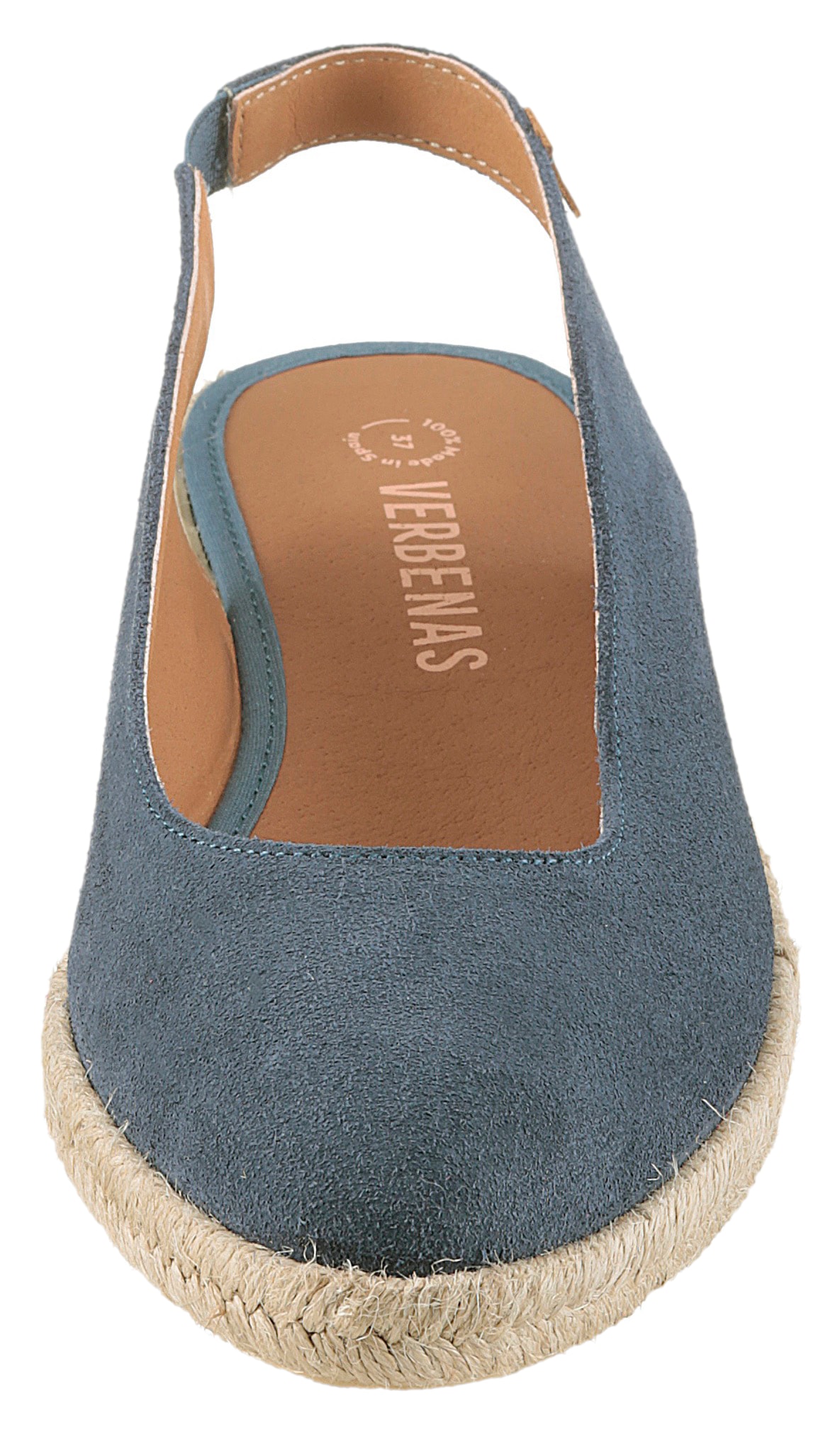 VERBENAS Slingsandale »Kiara Serraje«, Sommerschuh, Sling, Urlaubschuh mit Juterahmen