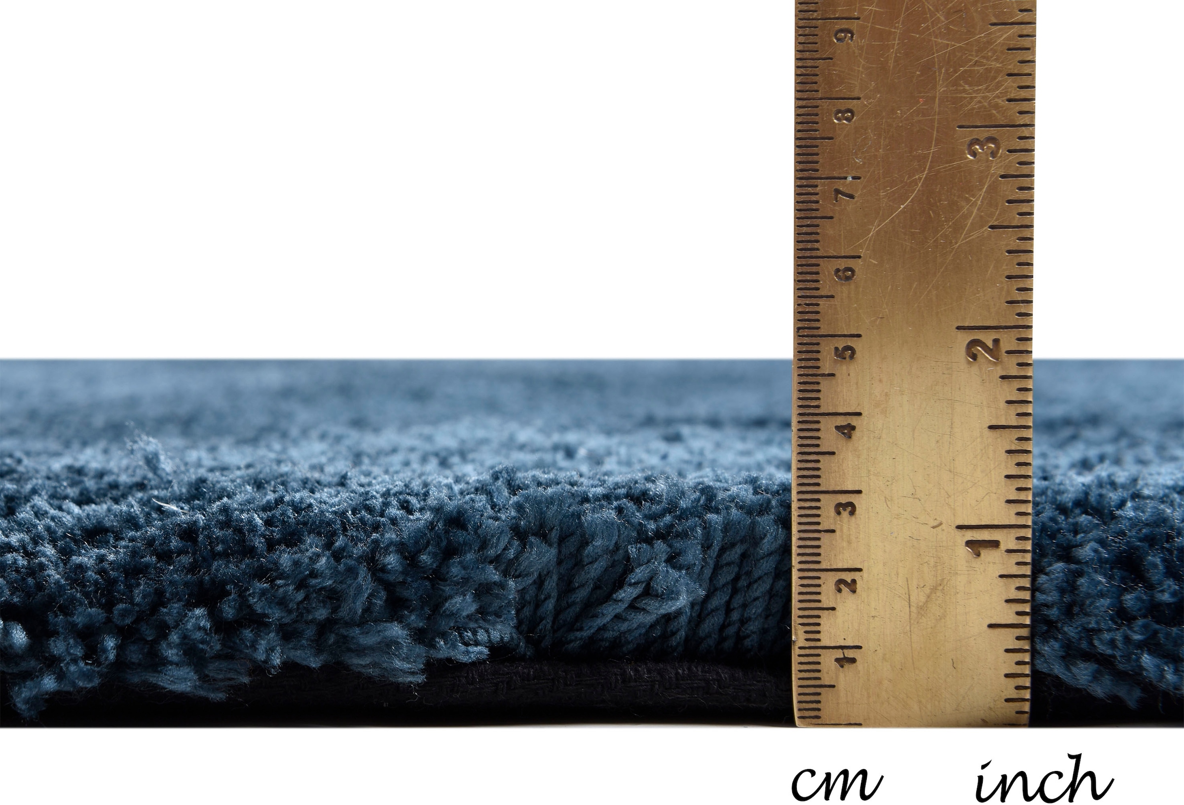 TOM TAILOR HOME Hochflor-Teppich »Shaggy Teppich Cozy«, rechteckig, 25 mm Höhe, Uni Farben, auch in Pastell Farben, weich & kuschelig