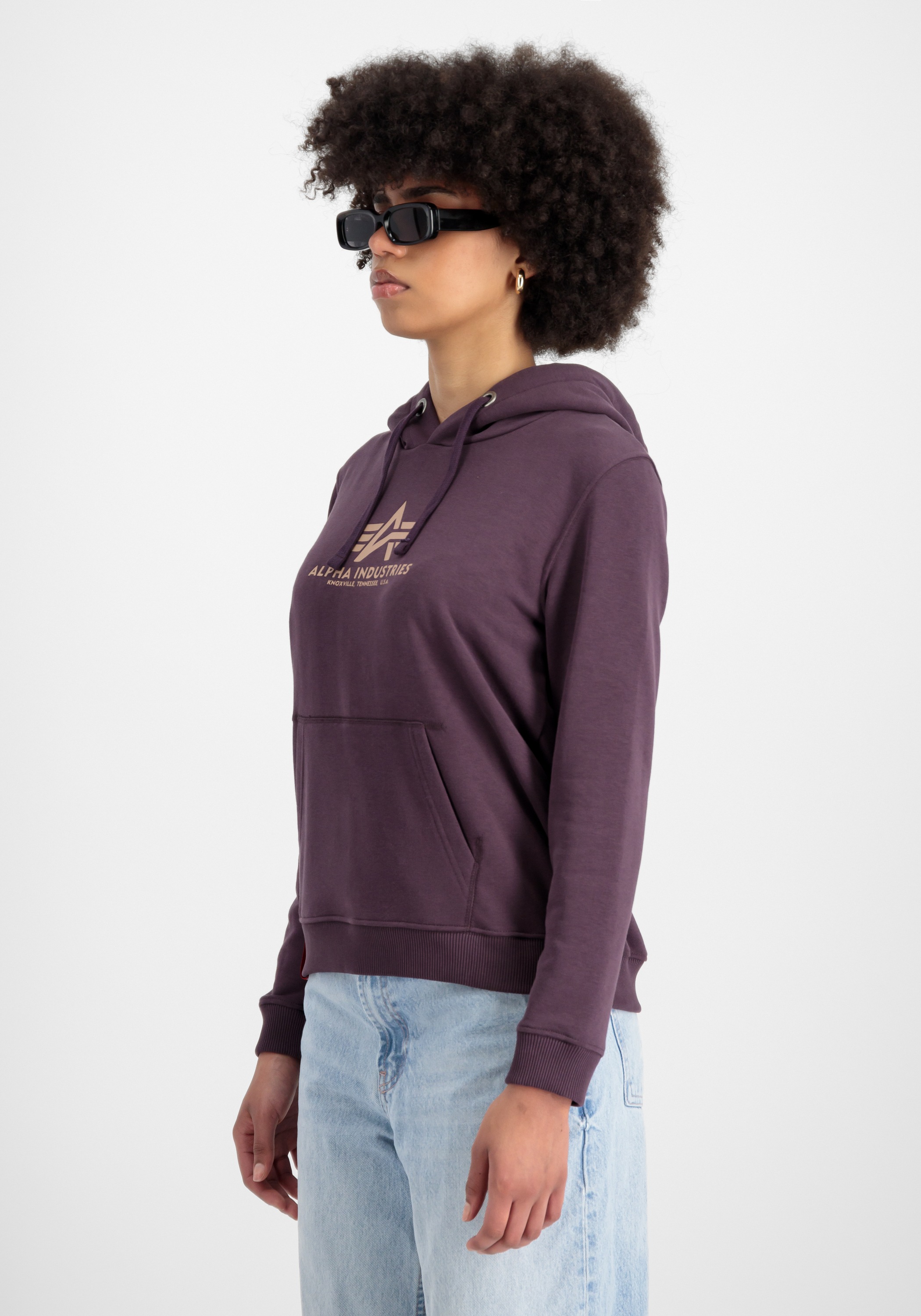 Alpha Industries Hoodie »Alpha Industries Women - Hoodies New Basic Hoodie BL W«
