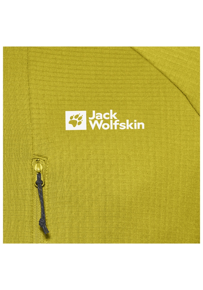 Jack Wolfskin Fleecejacke »KOLBENBERG HOODED FZ M«, mit Kapuze