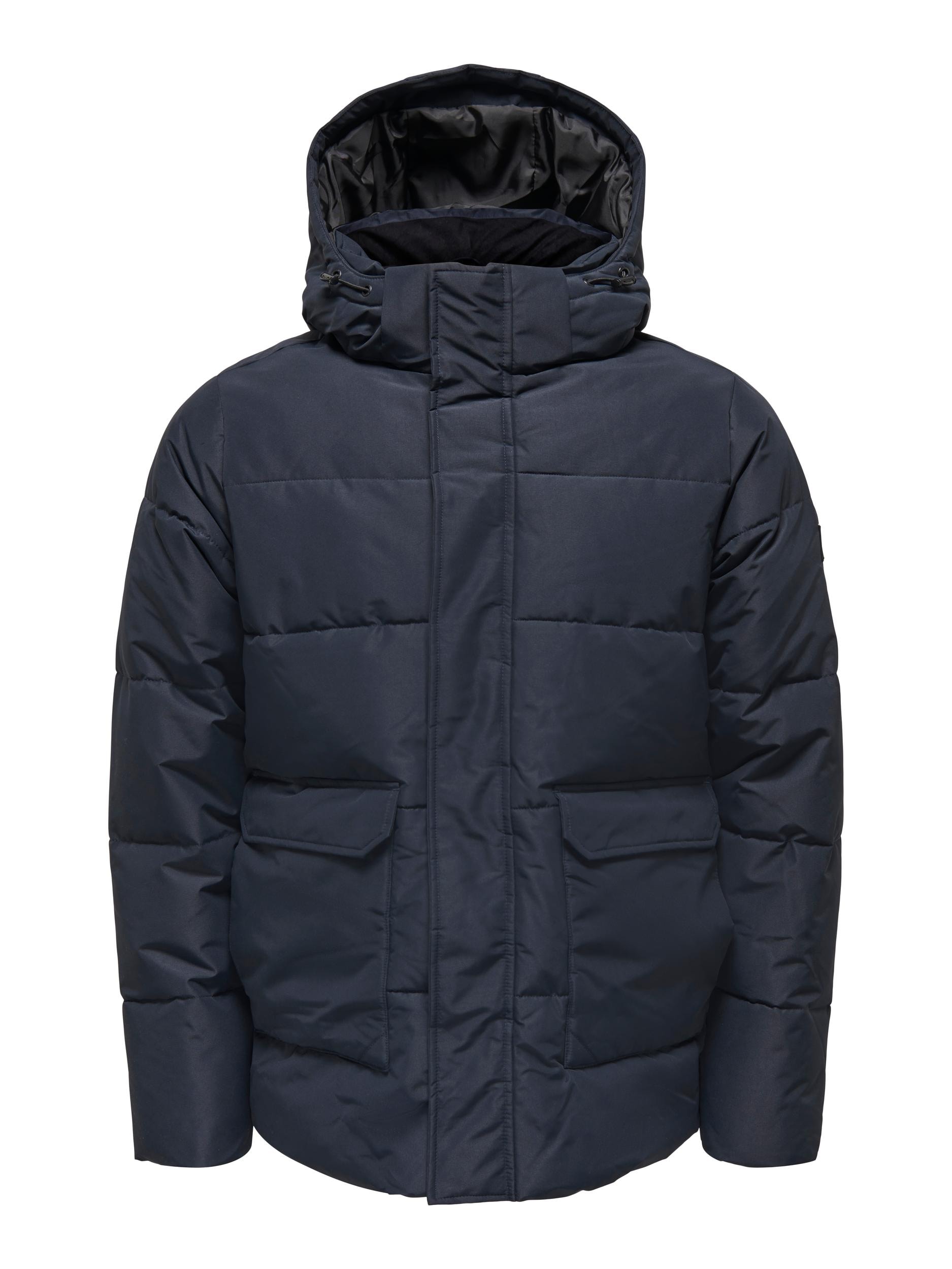 ONLY & SONS Steppjacke »ONSCARL LIFE QUILTED JACKET NOOS OTW«, mit Kapuze