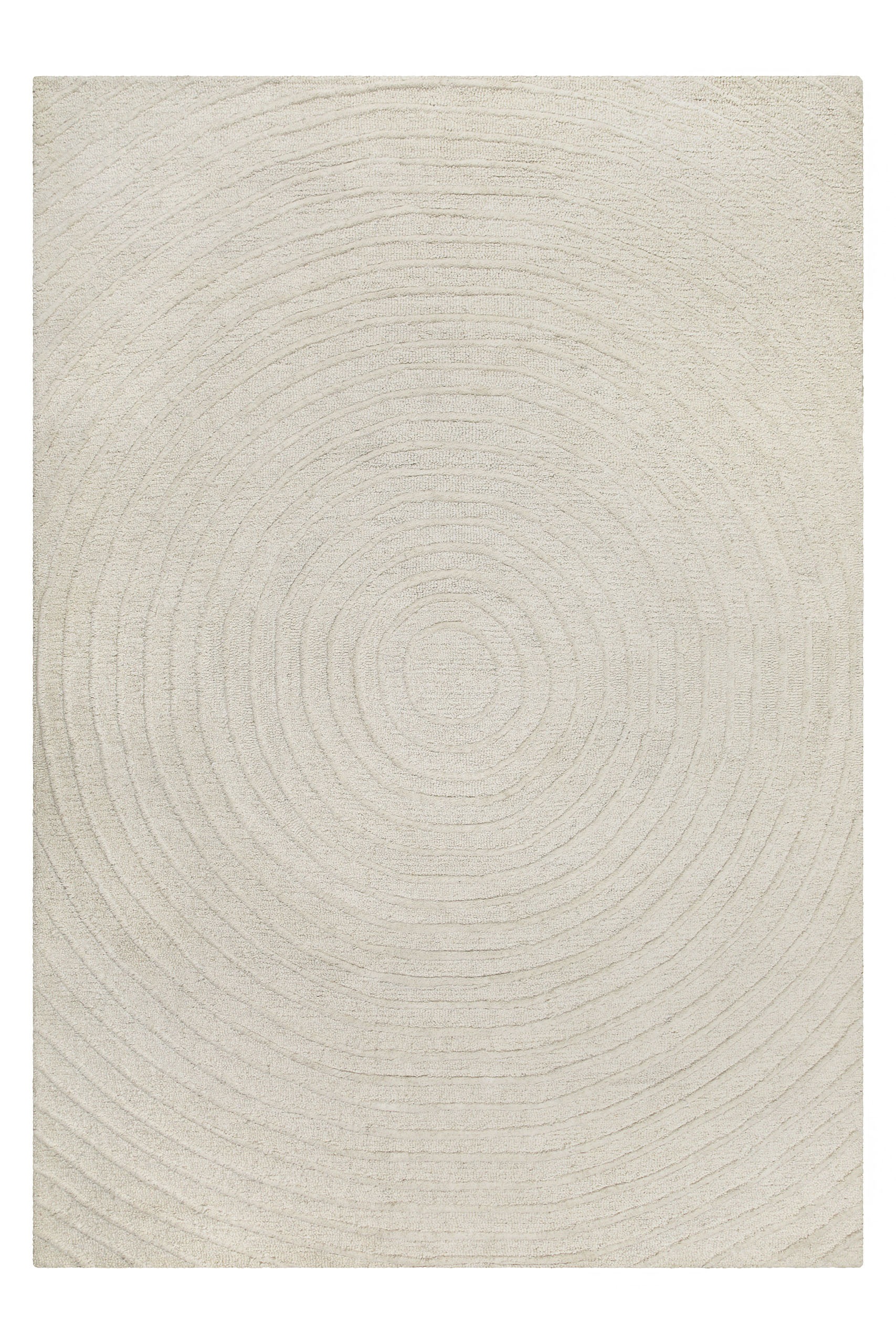 Wecon home Wollteppich »Hamptons NINETEEN«, rechteckig, 15 mm Höhe, Läufer, Schurwolle, Kurzflor, Wohn- & Schlafzimmer, Hoch-Tief-Effekt