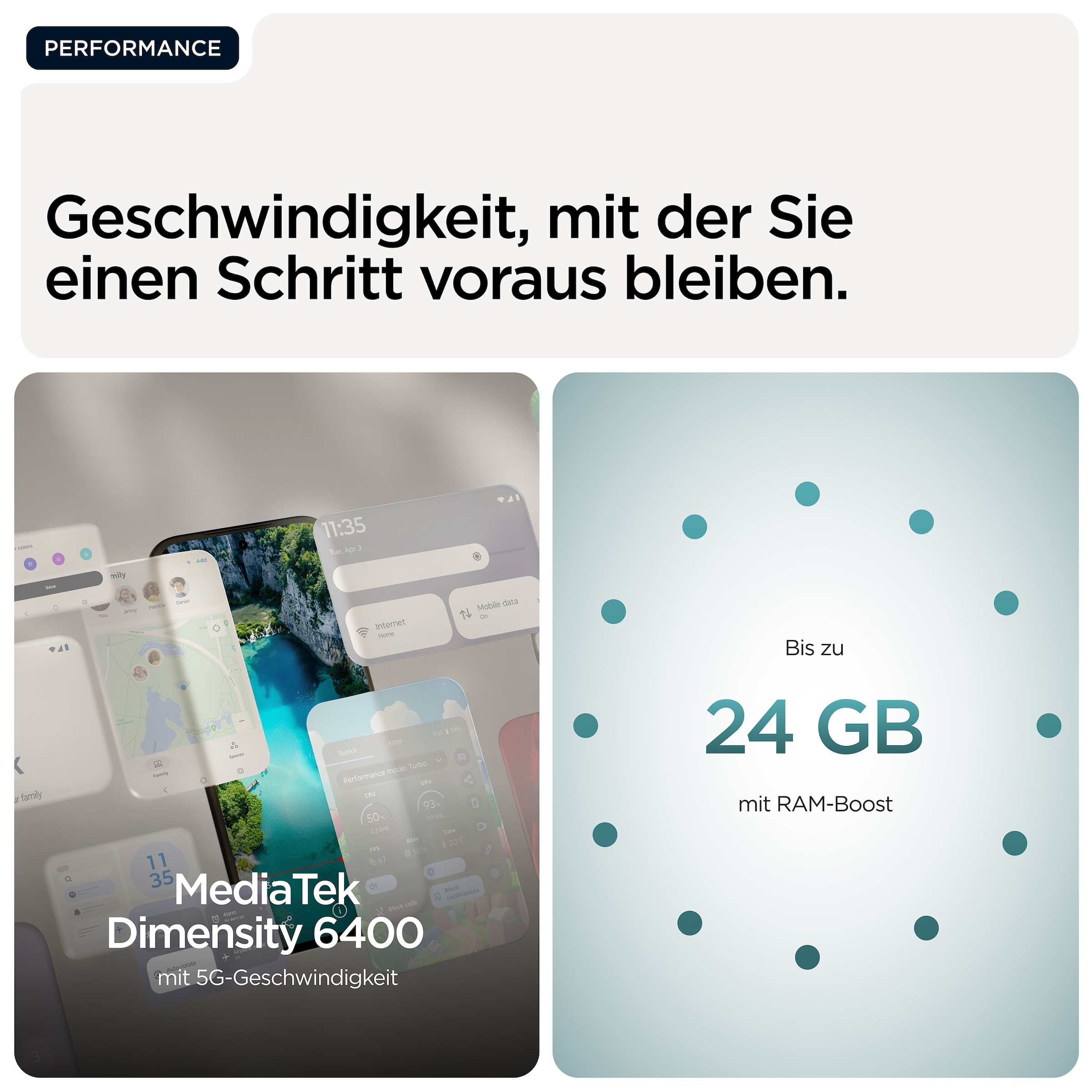 Motorola Smartphone »moto g77 256GB« PANTONE® Shaded Spruce