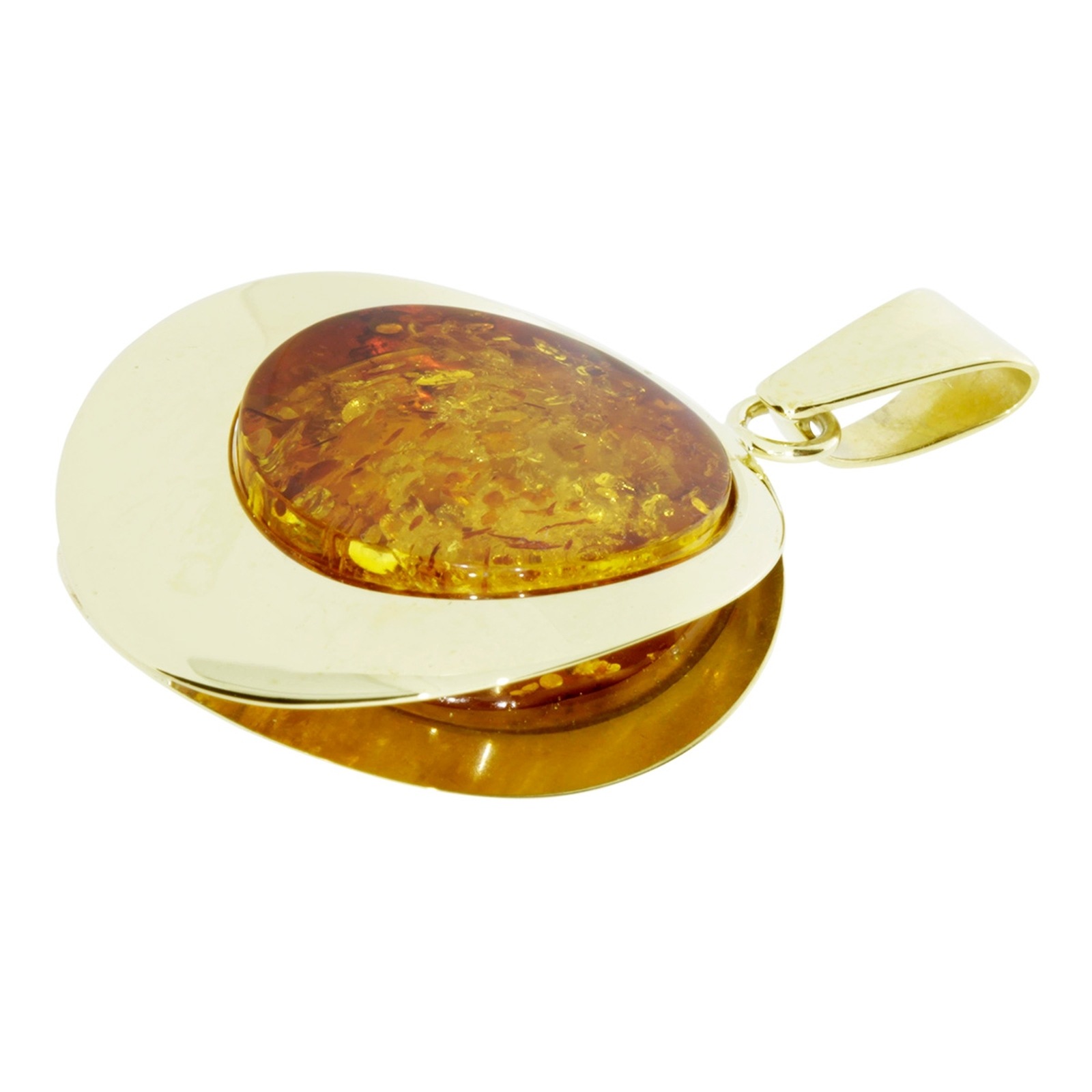 OSTSEE-SCHMUCK Kettenanhänger »- Henni - Gold 333/000 - Bernstein«