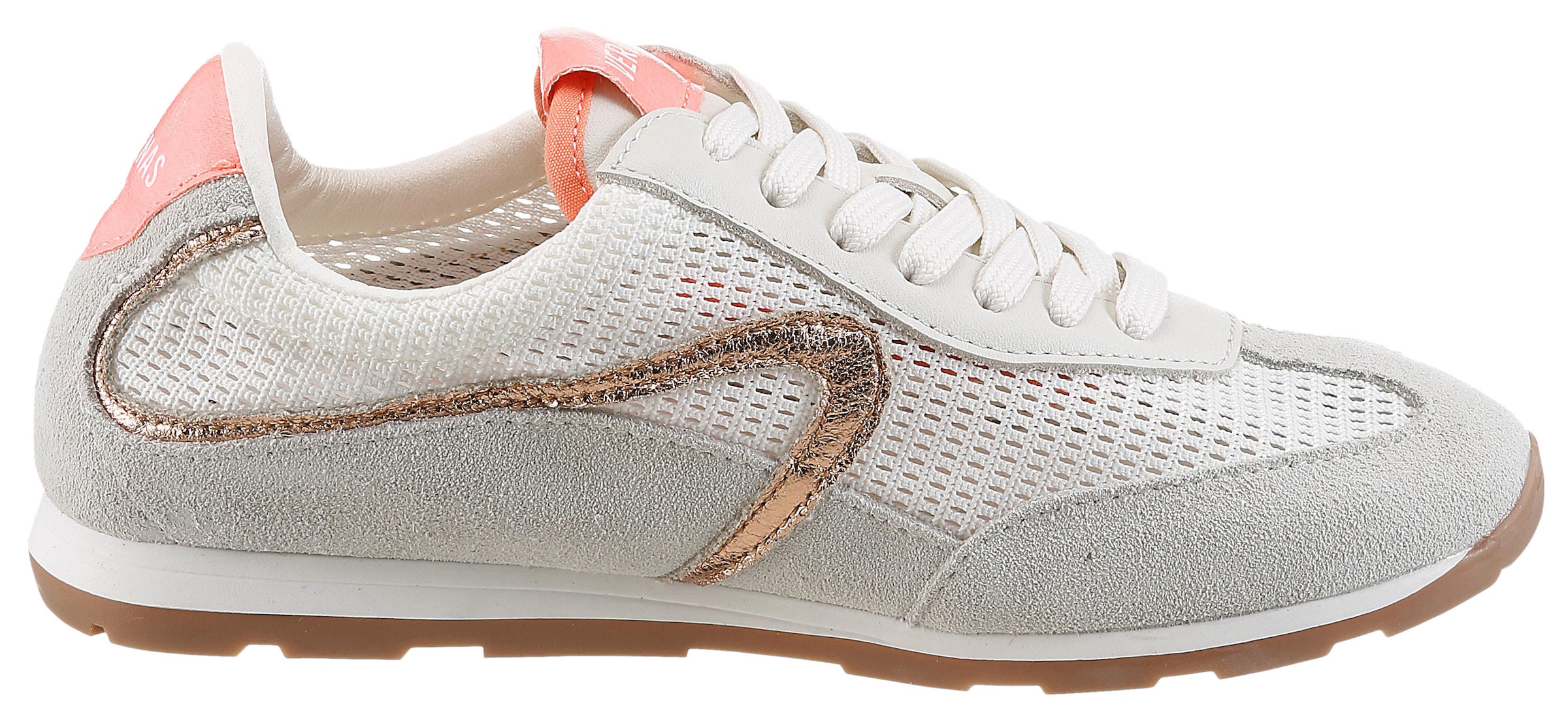 VERBENAS Keilsneaker »JAMAICA«  Retrosneaker, Halbschuh, Schnürschuh mit Mesheinsatz