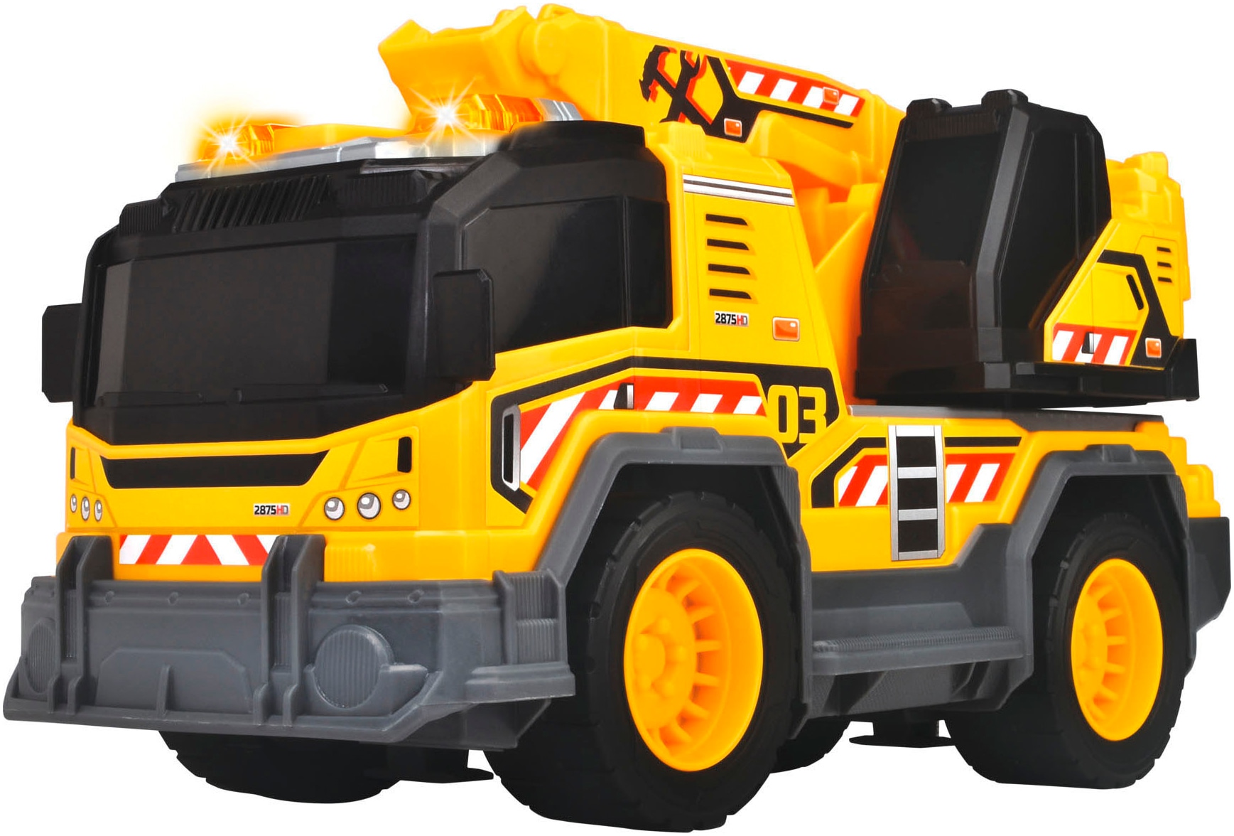 Dickie Toys Spielzeug-Baumaschine »Excavator Truck«, mit Licht und Sound