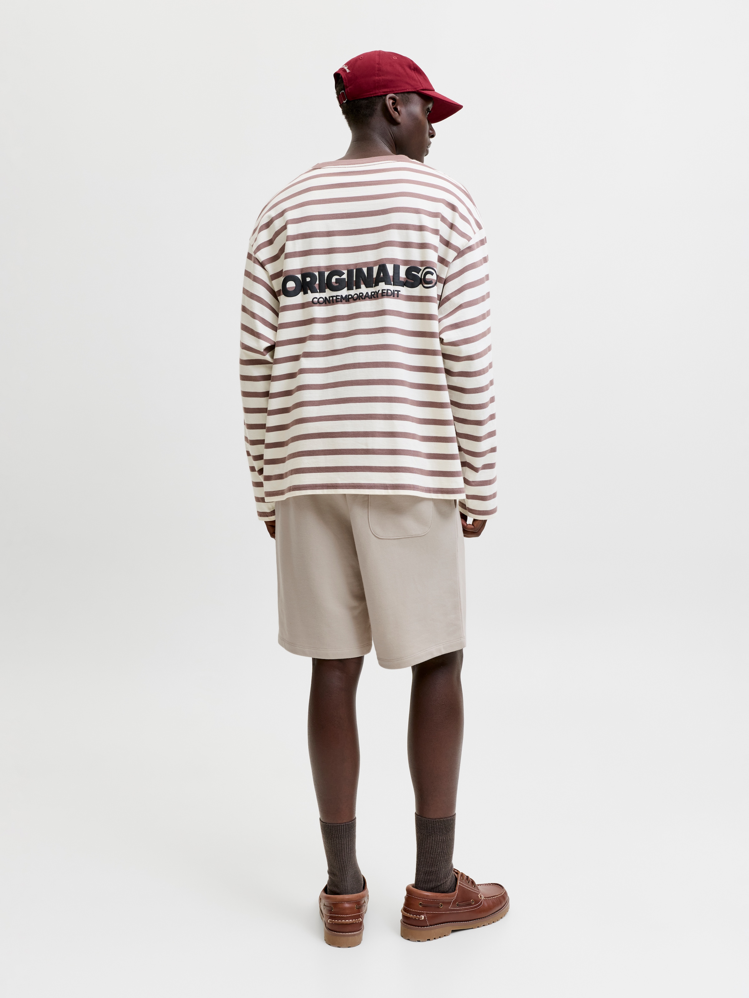 Jack & Jones Sweatshorts »JPSTKANE SOHO SWEAT SHORTS MID SN«  Baumwollmischung, loose fit