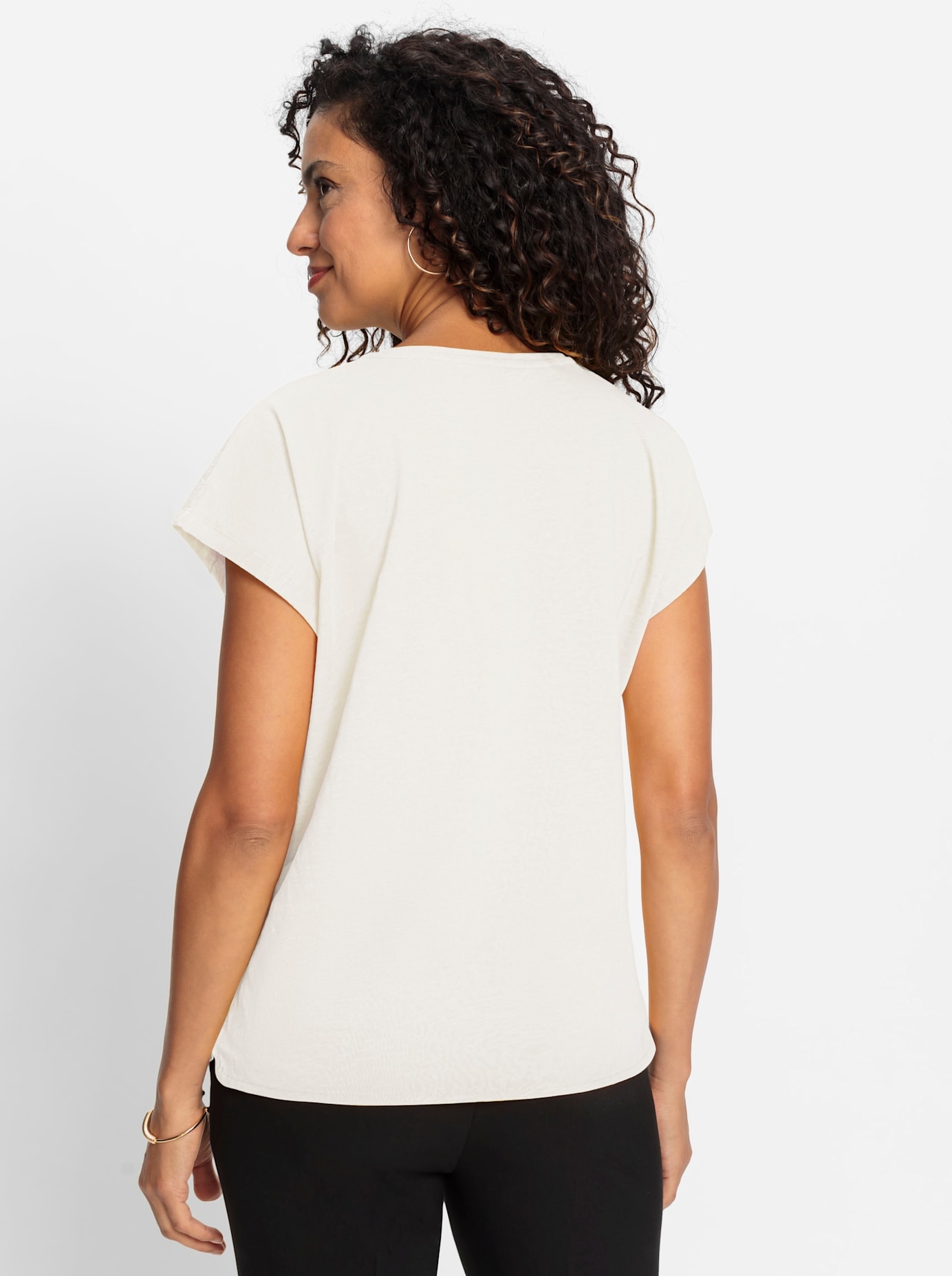 Inspirationen Kurzarmshirt »Kurzarm-Shirt«, (1 tlg.)