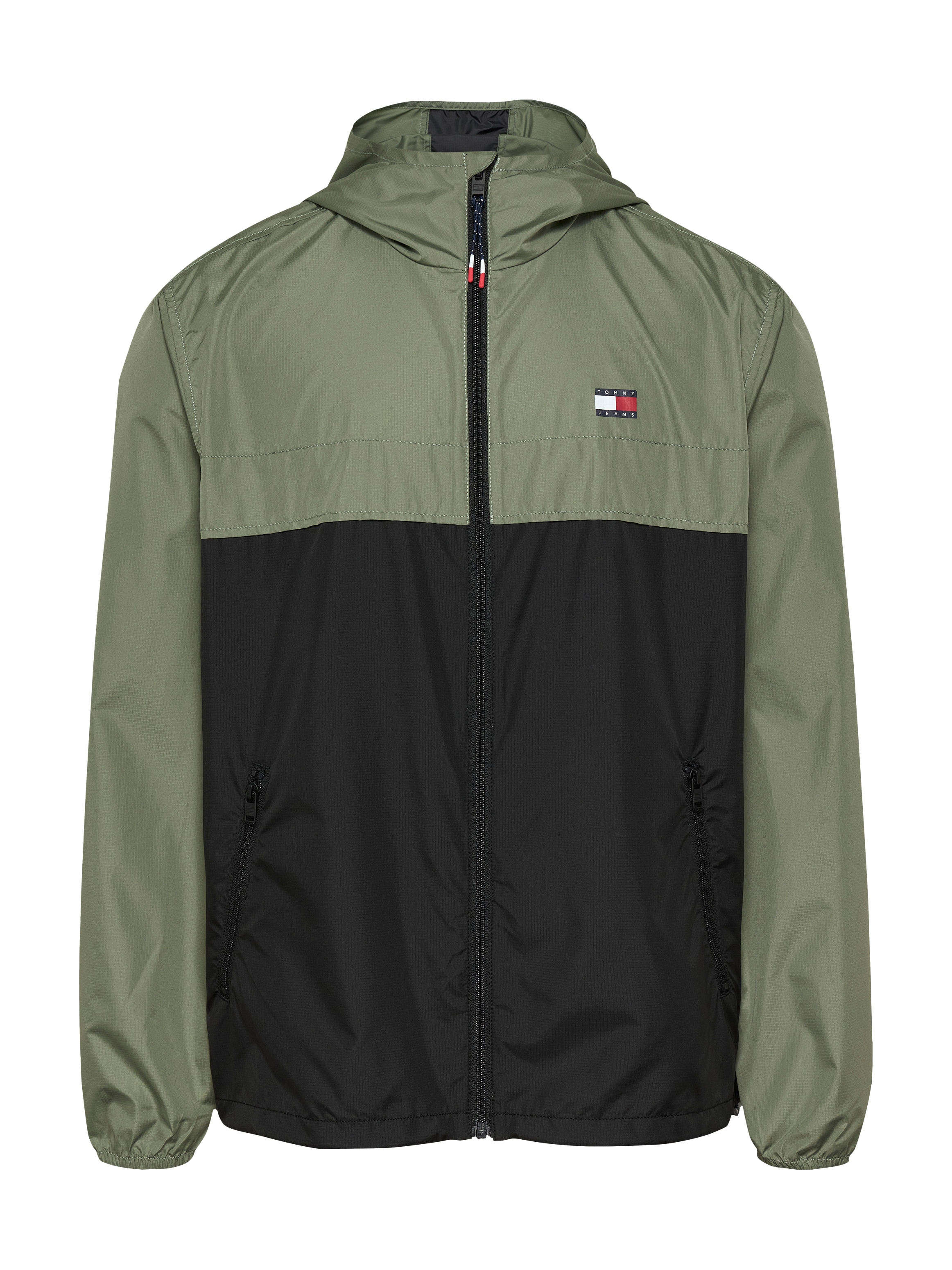 Tommy Jeans Outdoorjacke »TJM LW CHICAGO JACKET«, mit Kapuze, mit Logoprägung