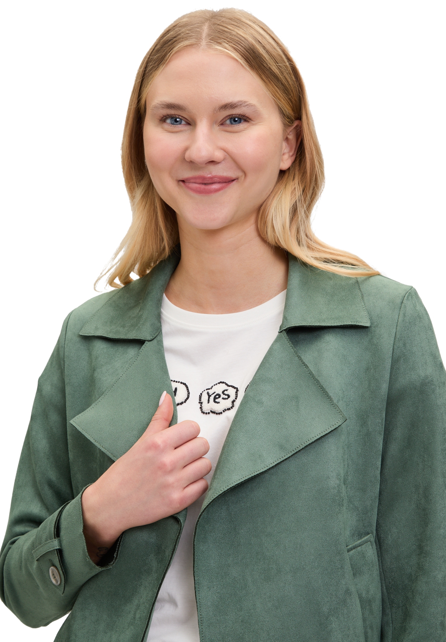 Cartoon Jackenblazer »Casual-Jacke mit Taschen«
