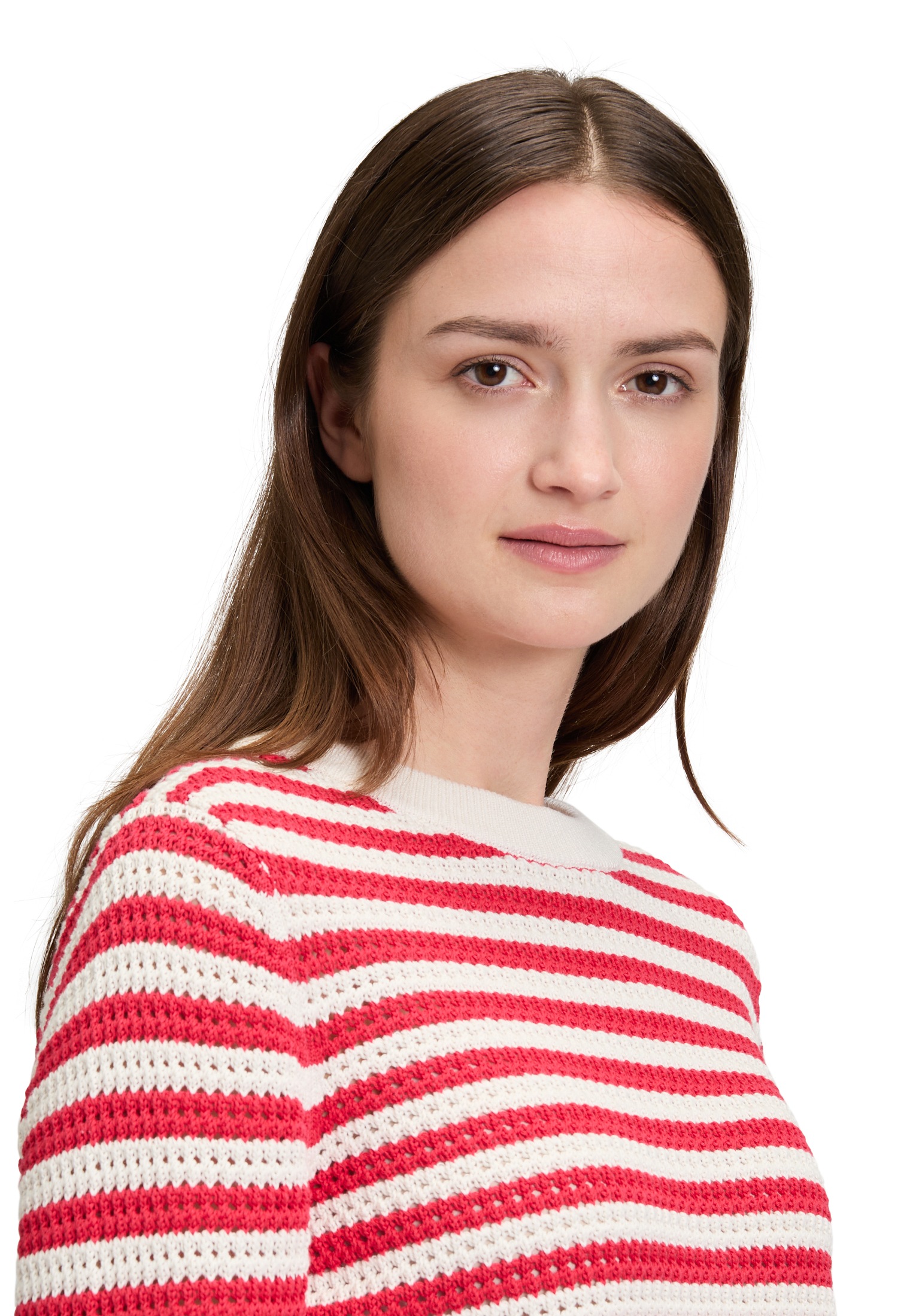Betty&Co Strickpullover »Strickpullover mit Struktur«