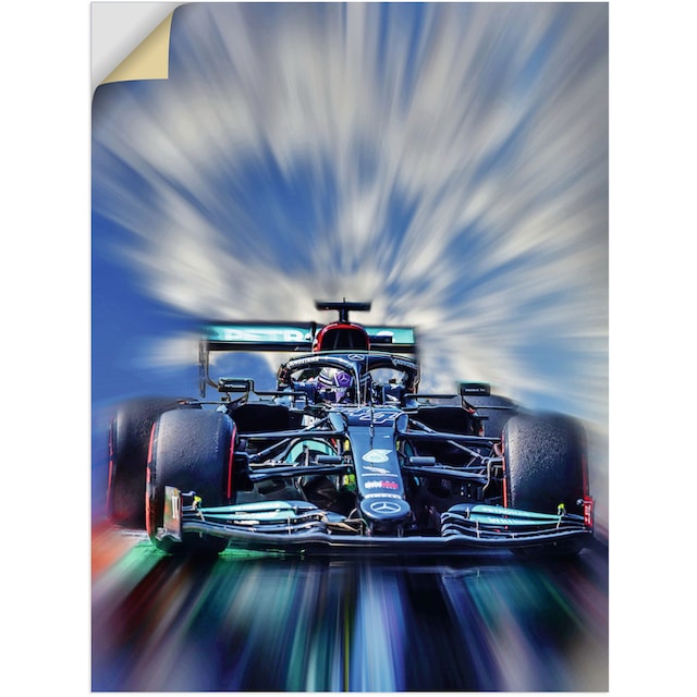 Artland Wandbild »Lewis Hamilton #44«, Auto, (1 St.), als Alubild,  Leinwandbild, Wandaufkleber oder Poster in versch. Größen bestellen online  bei OTTO