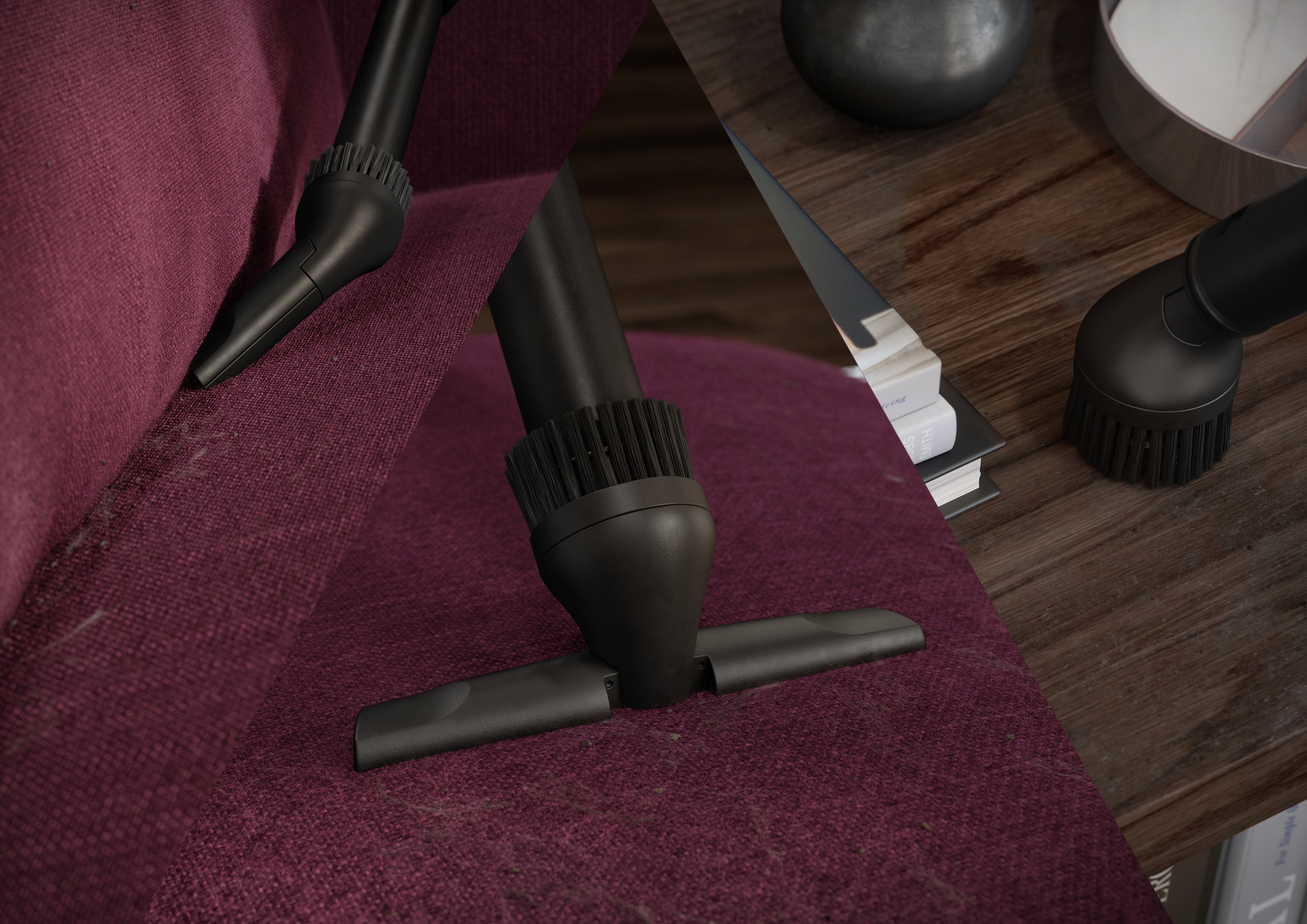 AEG Bodenstaubsauger »HYGIENIC 6000 (AB61H6SW)« 850 W mit Beutel hohe Saugleistung, inkl. Zusatzdüsen, 50 % Recyclingkunststoff