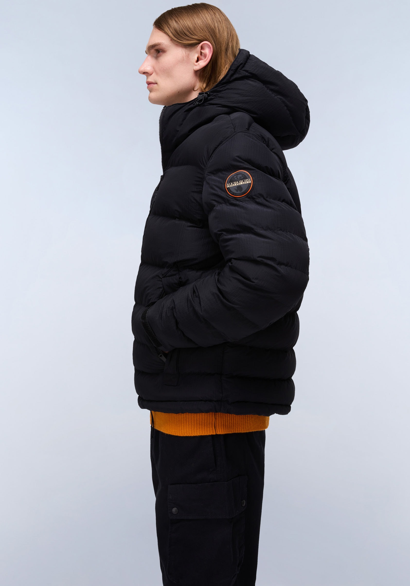 Napapijri Funktionsjacke »A-TEREZ« mit Kapuze Regular fit mit Kapuze mit Stehkragen