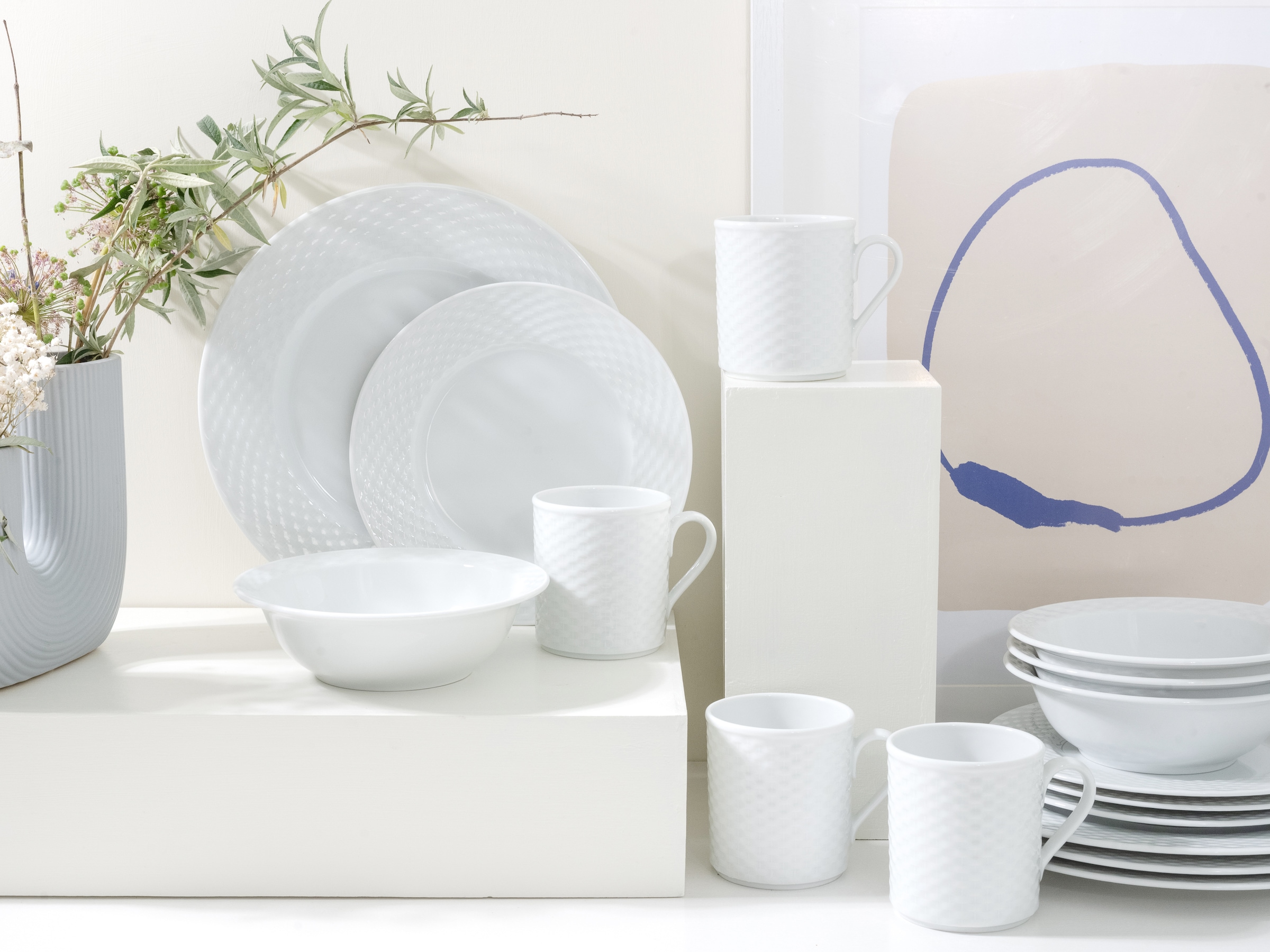 CreaTable Kombiservice »Polo, Service 16-tlg.« Daily Use, Zeitlos