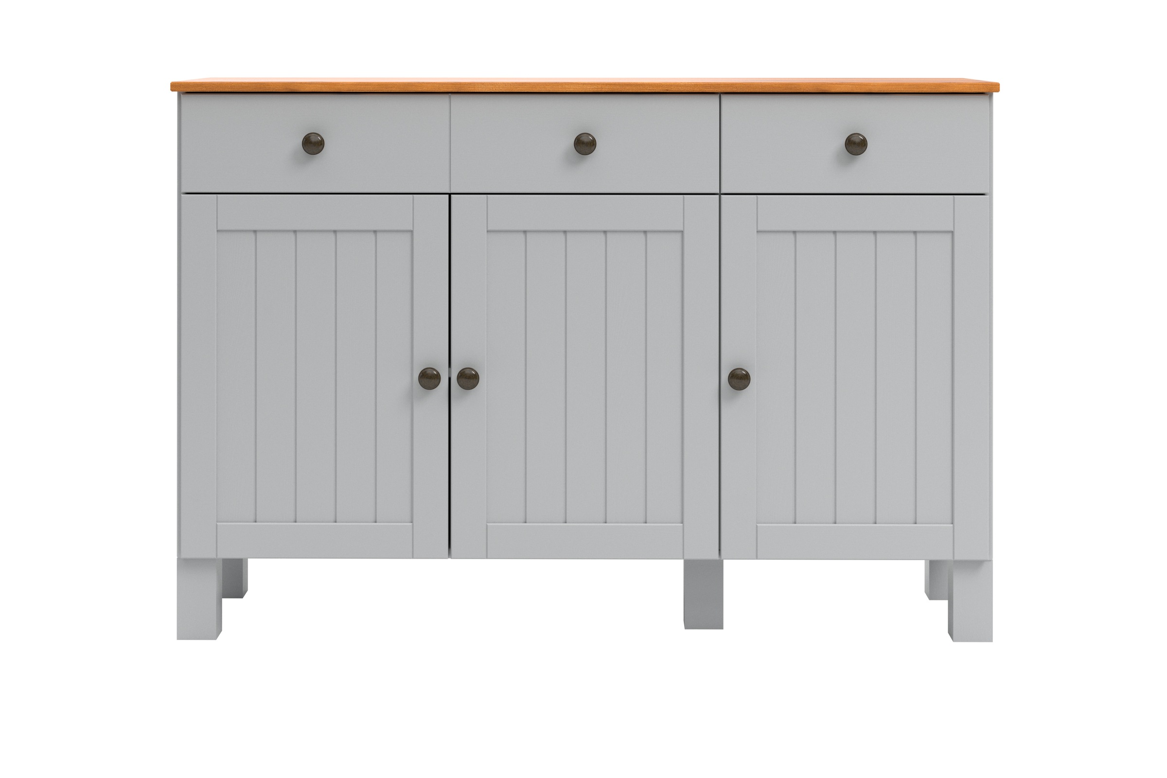 Home affaire Anrichte »Alby2«, Mit 3 Türen, 3 Schubkästen und Metallgriffe, Breite 125 cm