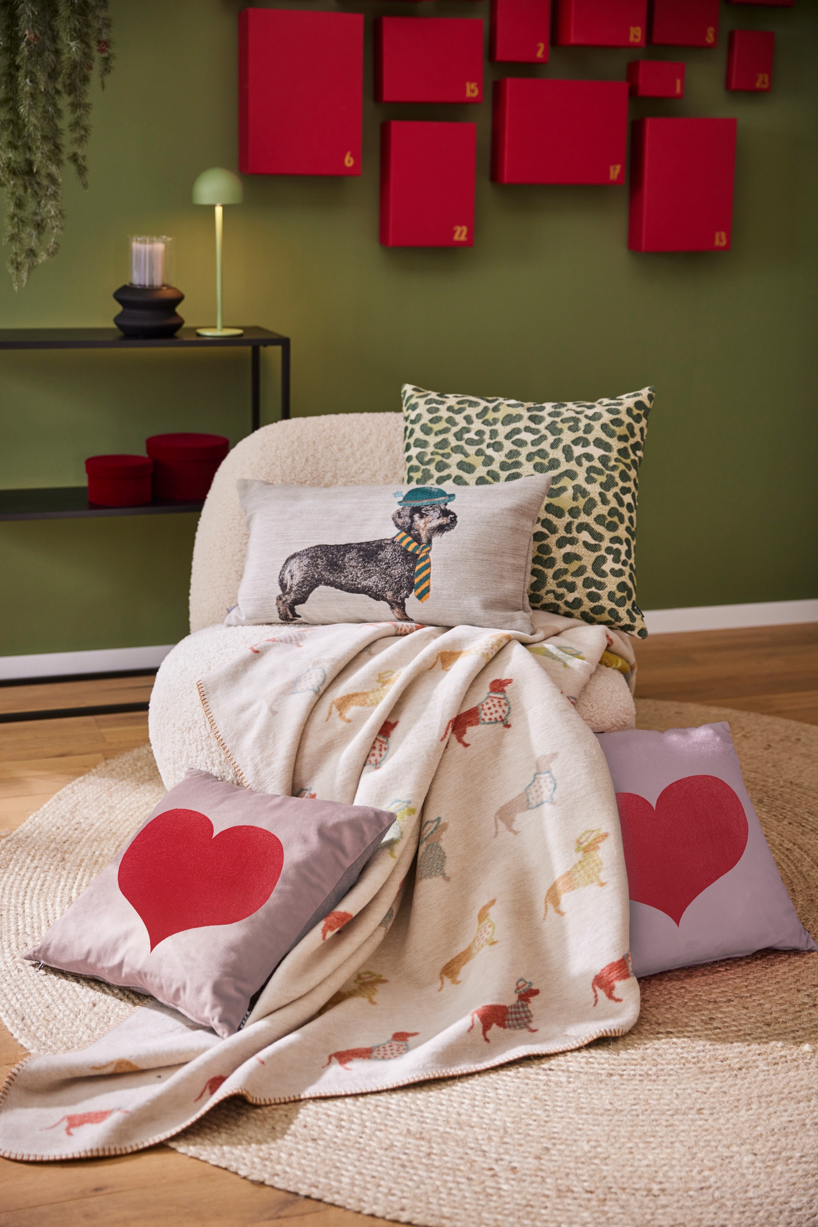 H.O.C.K. Dekokissen »Sweet-Heart«