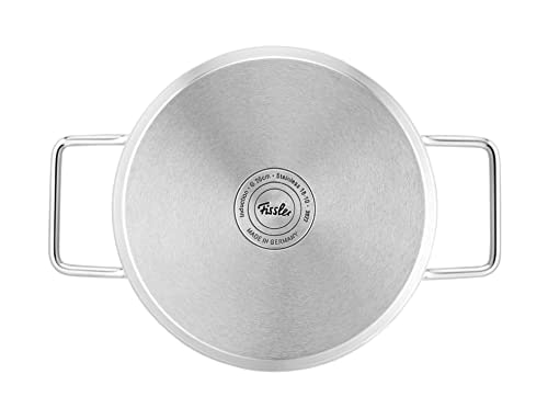 Fissler Topf-Set »Fissler Pure Collection« Set, Kochtopf 16/20/24 + Bratentopf 20cm + Stielkasserolle 16cm oD, 5 Stk. tlg. Edelstahl 18/10