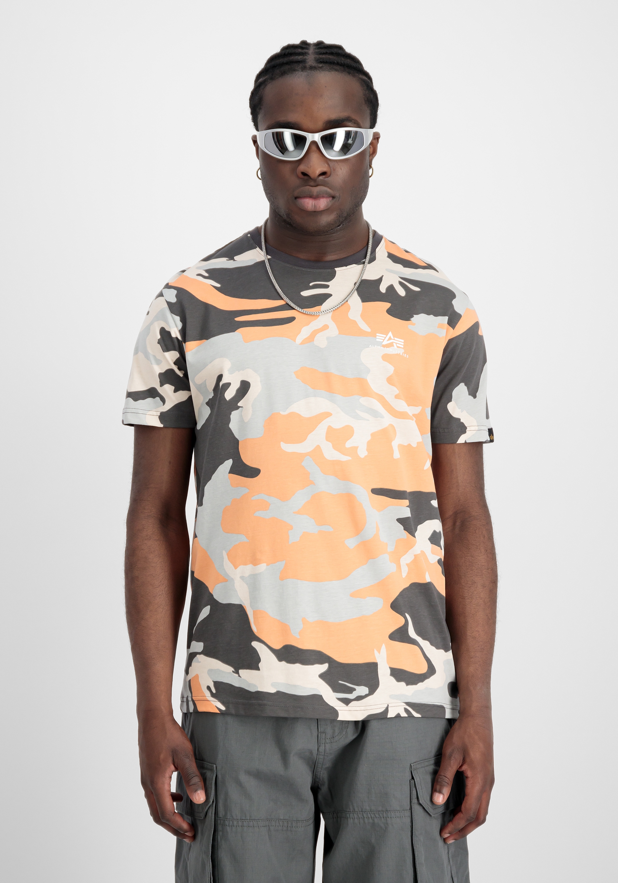 Alpha Industries T-Shirt »Alpha Industries Men - T-Shirts Backprint T Camo«