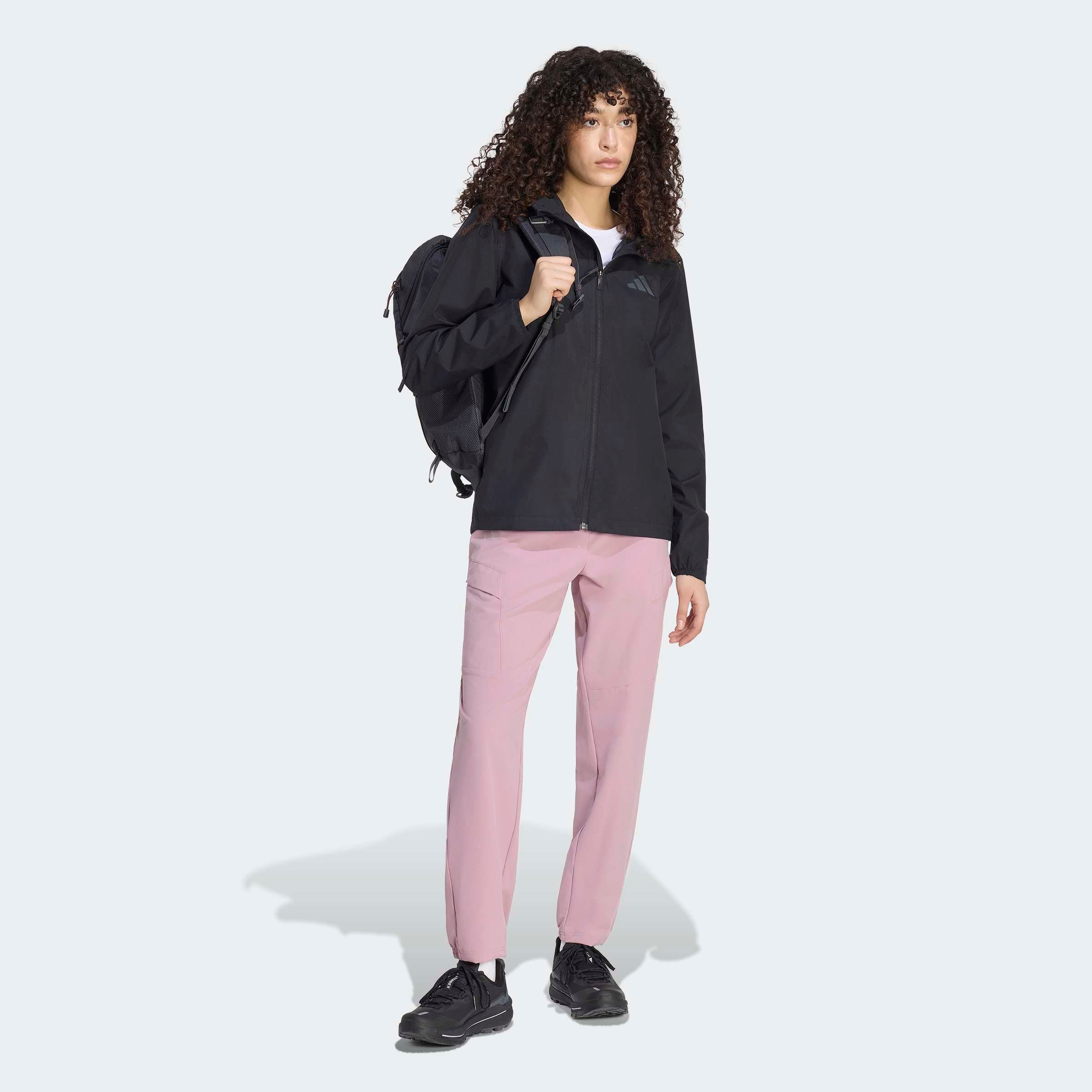 adidas TERREX Outdoorjacke »W MT ESS 2L R J« mit climaproof® Technologie, aus Polyester