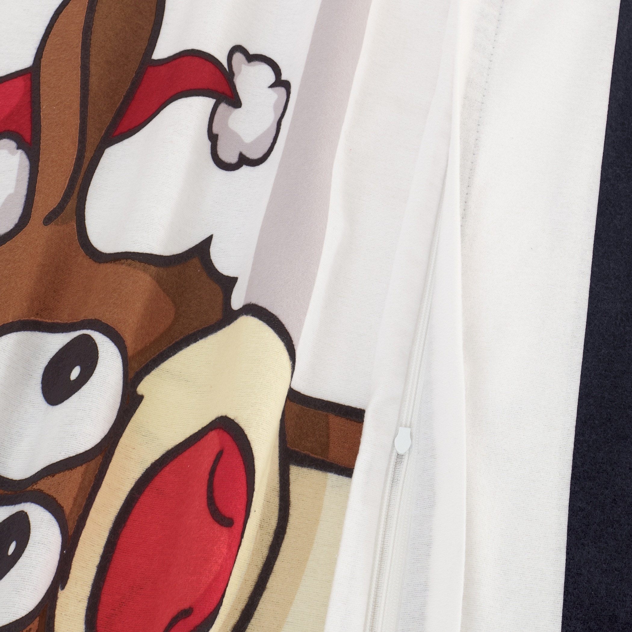 Florella Bettwäsche »»Nilso grau « Flausch-Flanell,  100% Baumwolle«