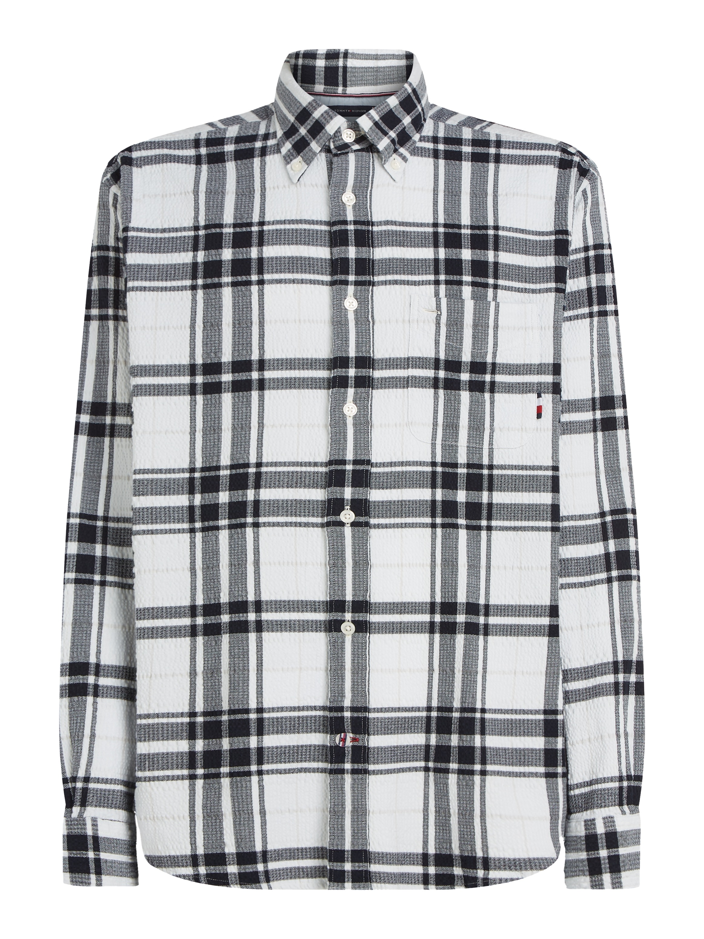 Tommy Hilfiger Langarmhemd »TONAL TARTAN SHIRT«